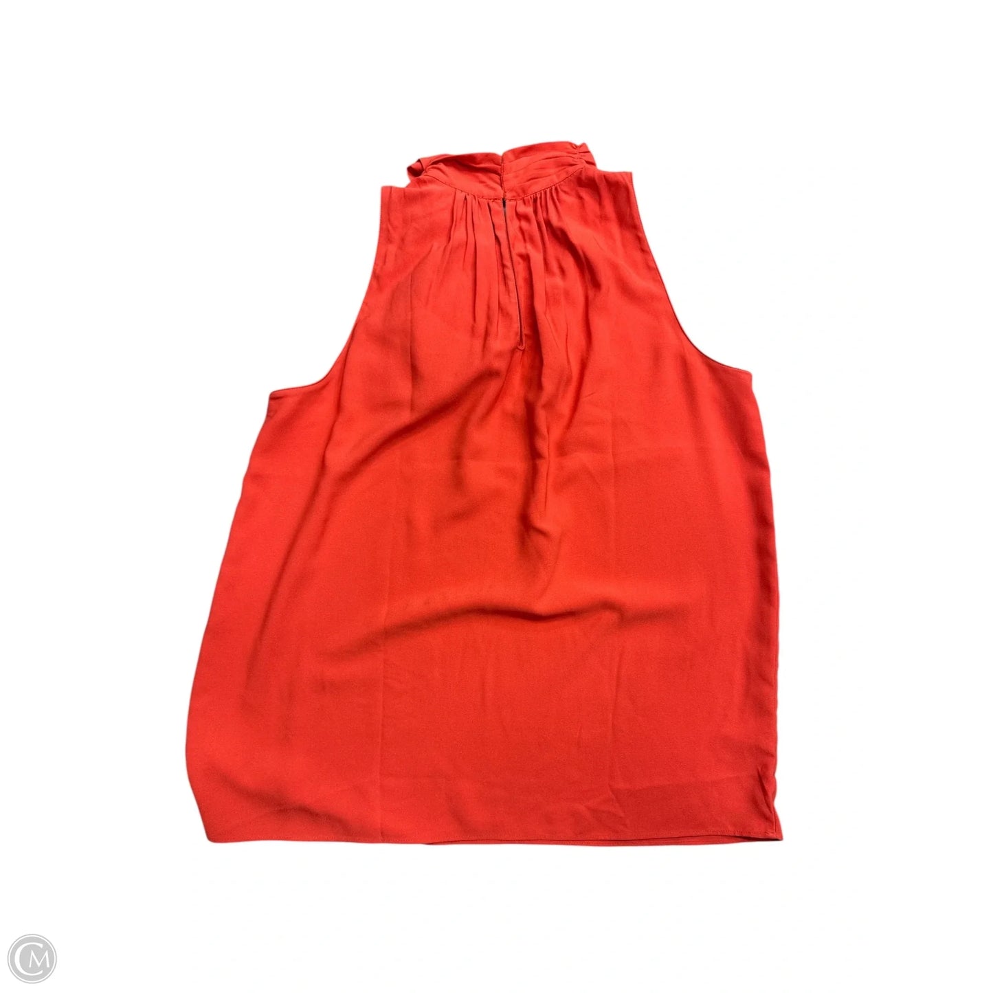 Top Sleeveless By Ann Taylor In Orange, Size: S