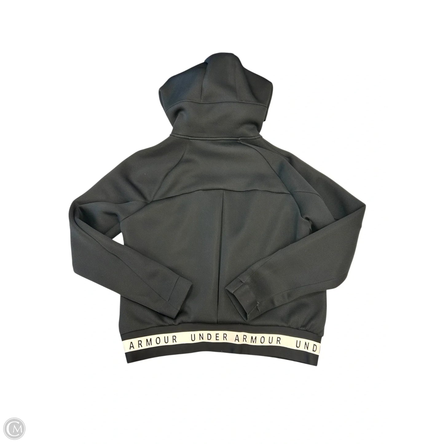 Athletic Jacket By Under Armour In Black, Size: L