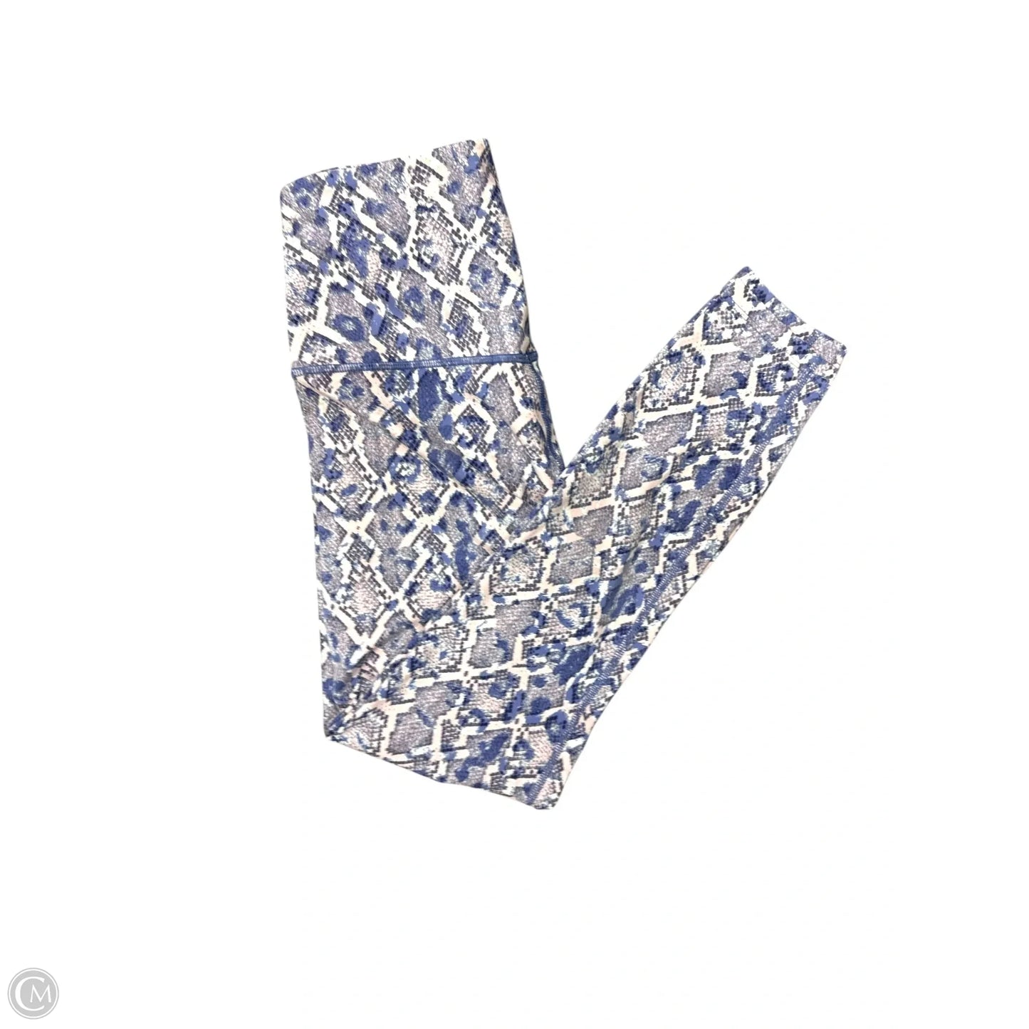 Athletic Leggings By Varley In Snakeskin Print, Size: Xs