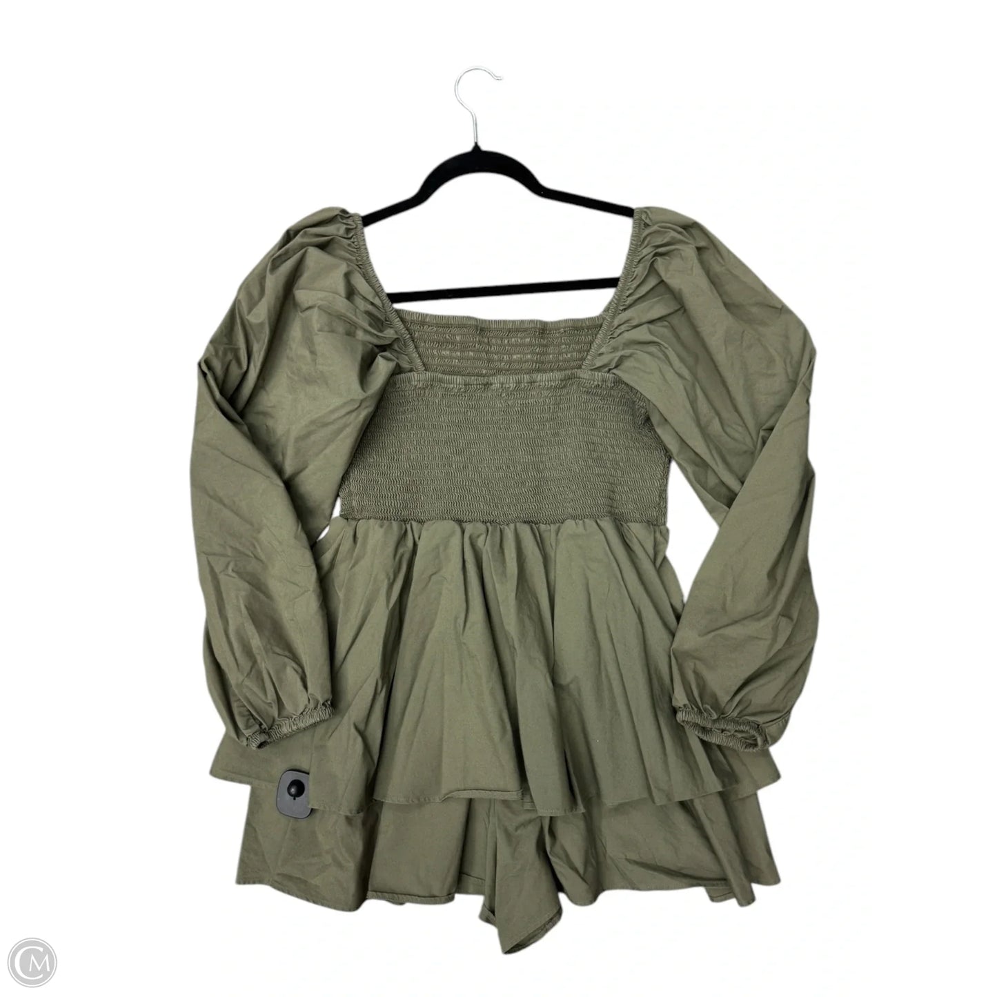 Romper By Express In Green, Size: 10