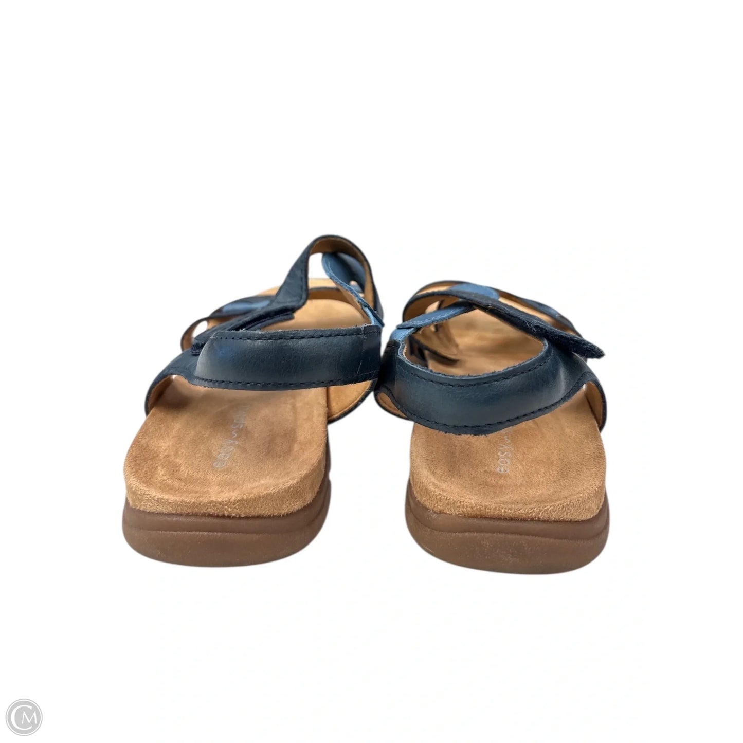 Sandals Flats By Easy Spirit In Blue, Size: 8.5