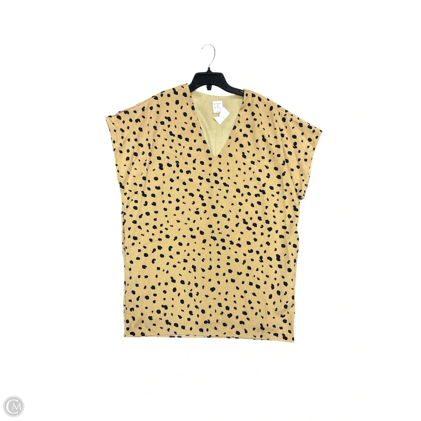 Tunic Short Sleeve By By Together In Animal Print, Size: S