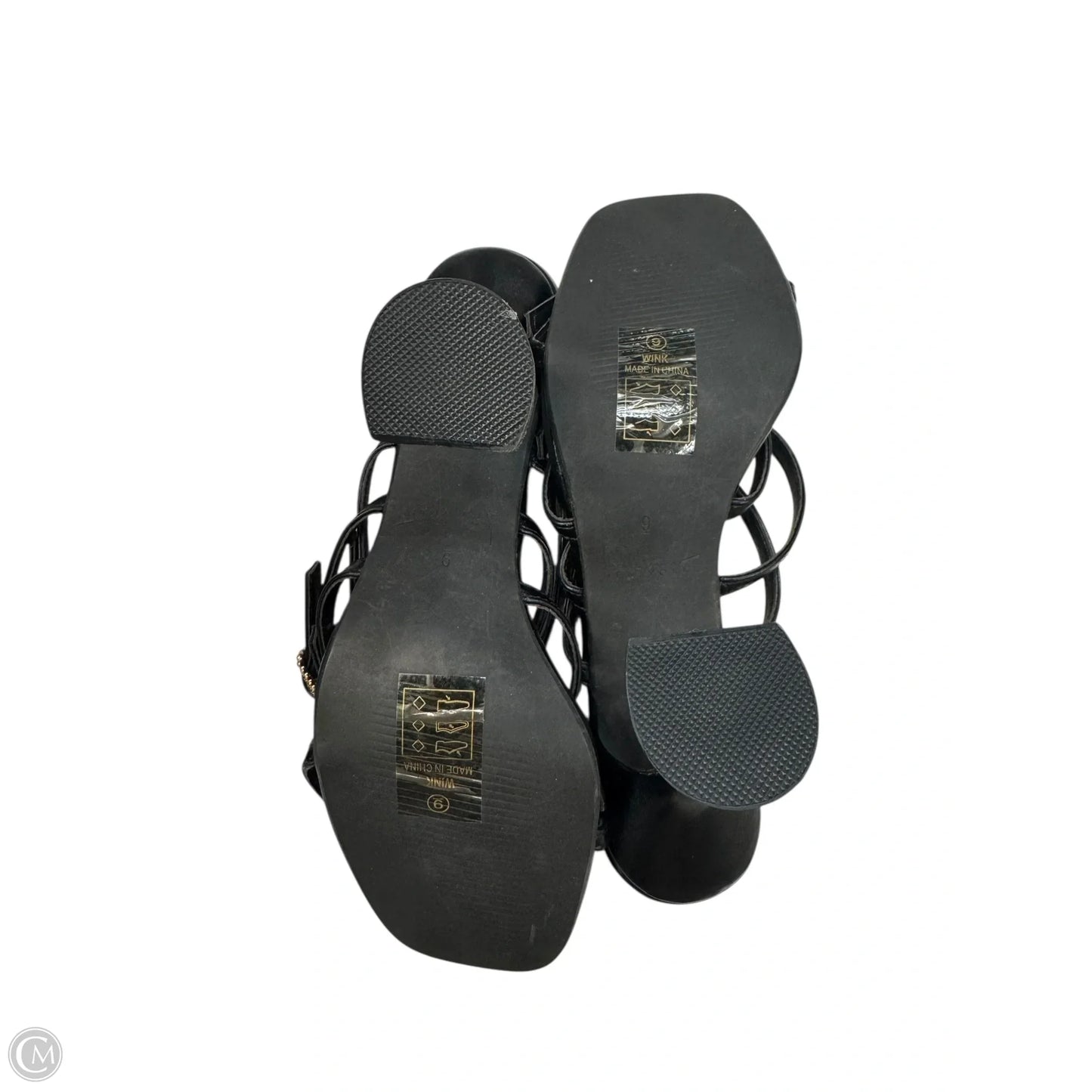 Shoes Heels Block By Nicole By Nicole Miller In Black, Size: 9