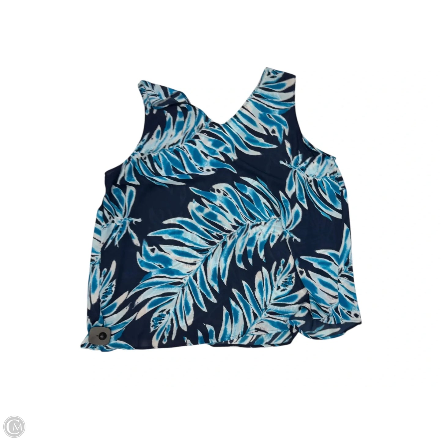 Top Sleeveless By Violet And Claire In Blue, Size: 2x