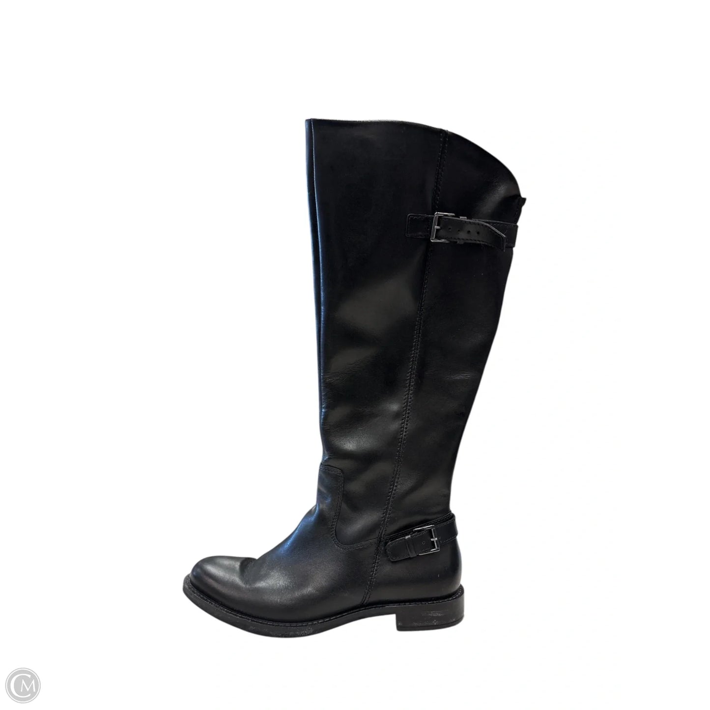 Boots Knee Heels By Ecco In Black, Size: 7.5