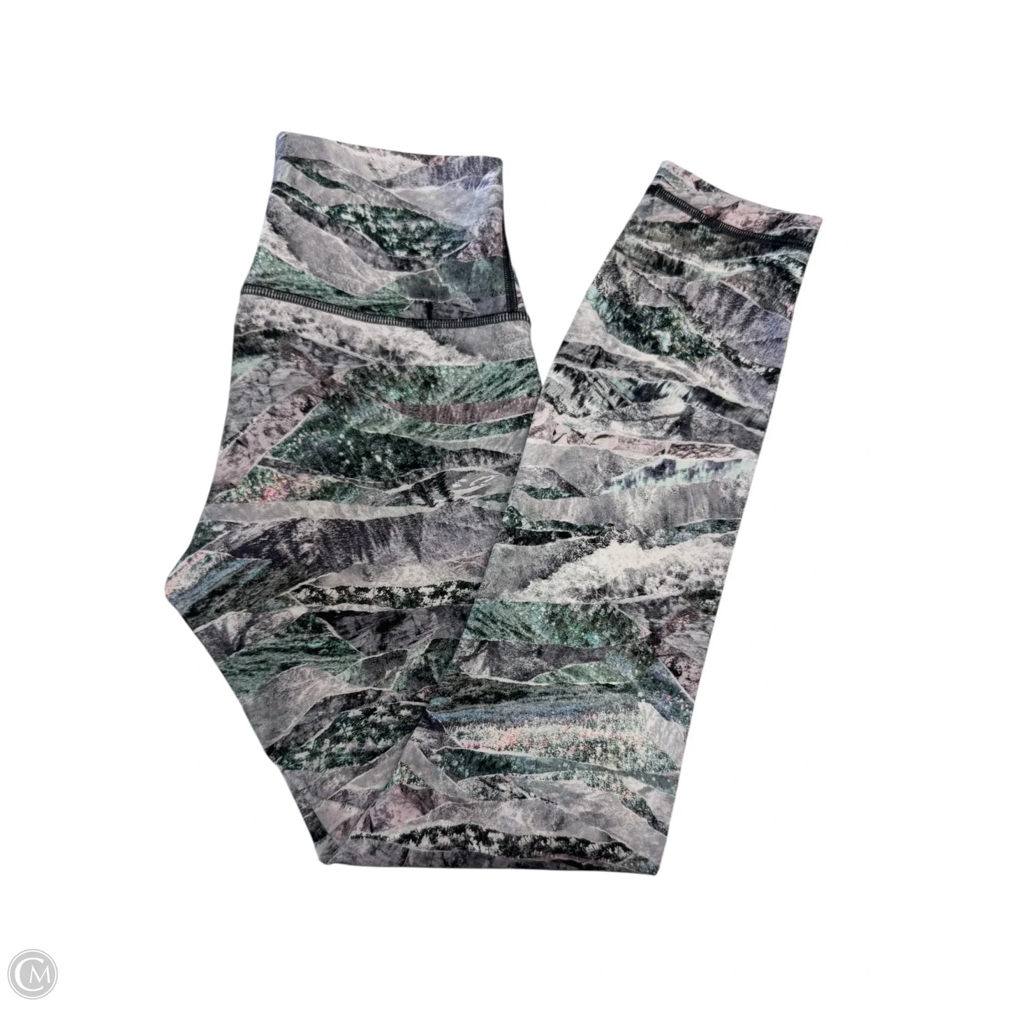 Athletic Pants By Lululemon In Multi-colored, Size: 4