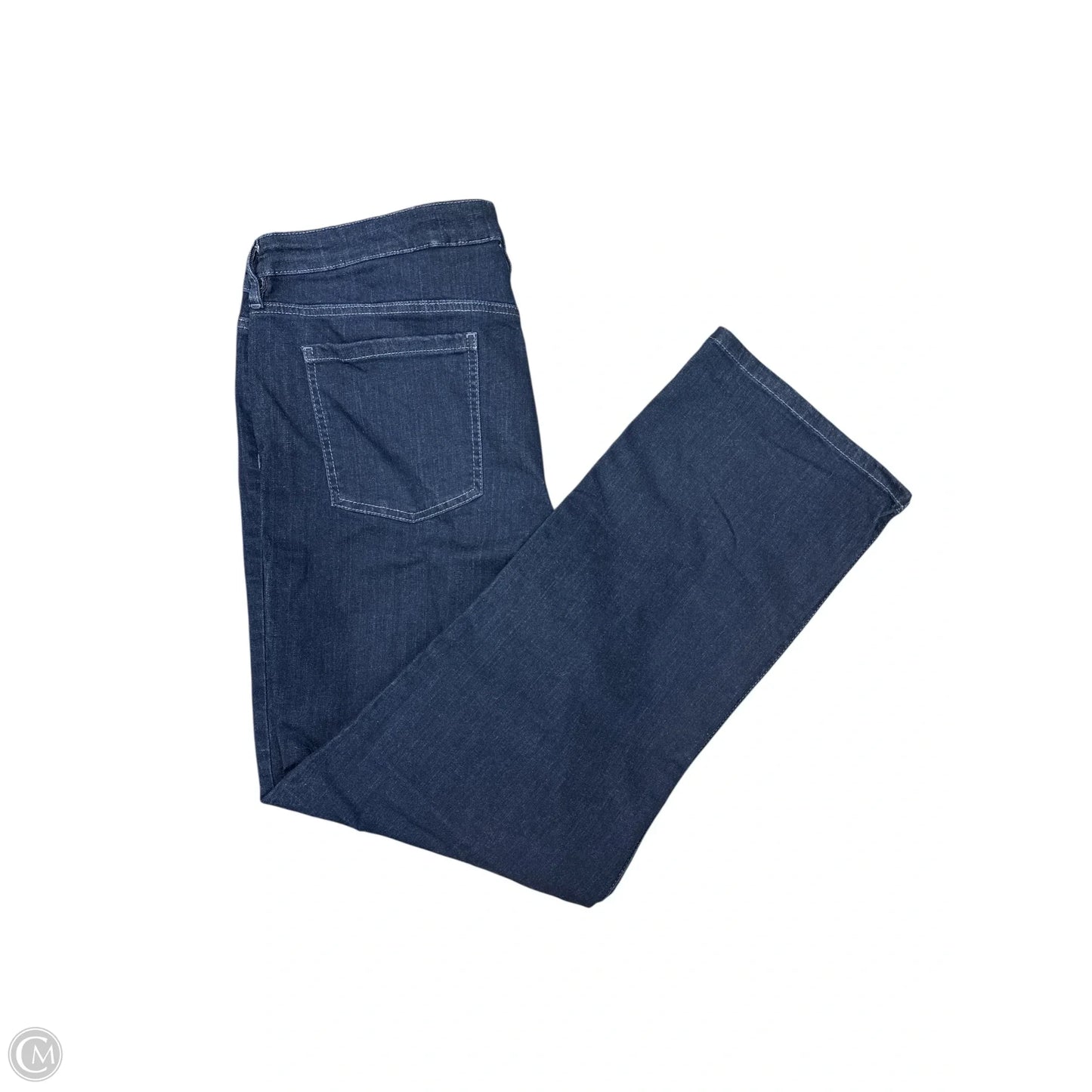 Jeans Straight By Buffalo David Bitton In Blue Denim, Size: 18