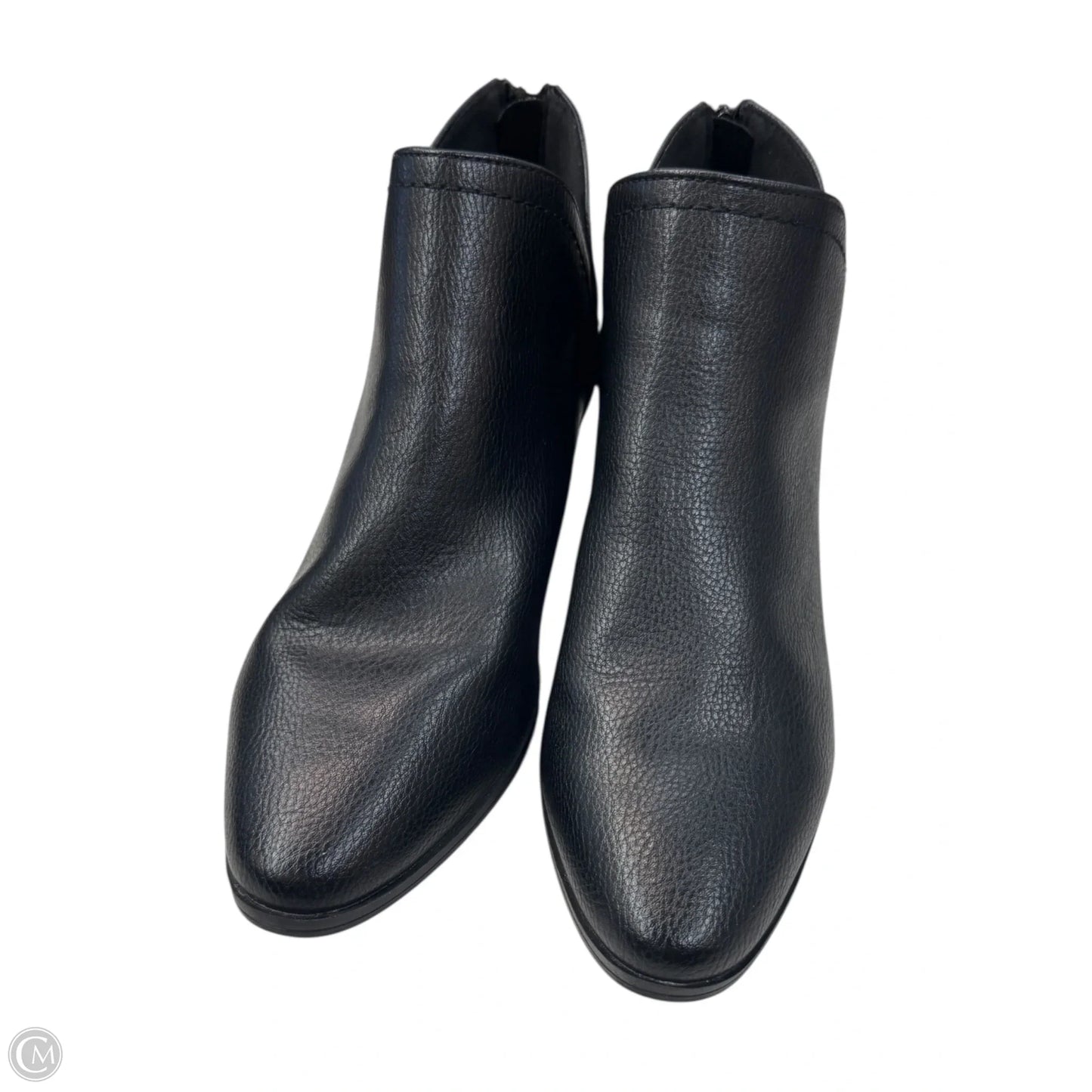 Boots Ankle Heels By Maurices In Black, Size: 7.5