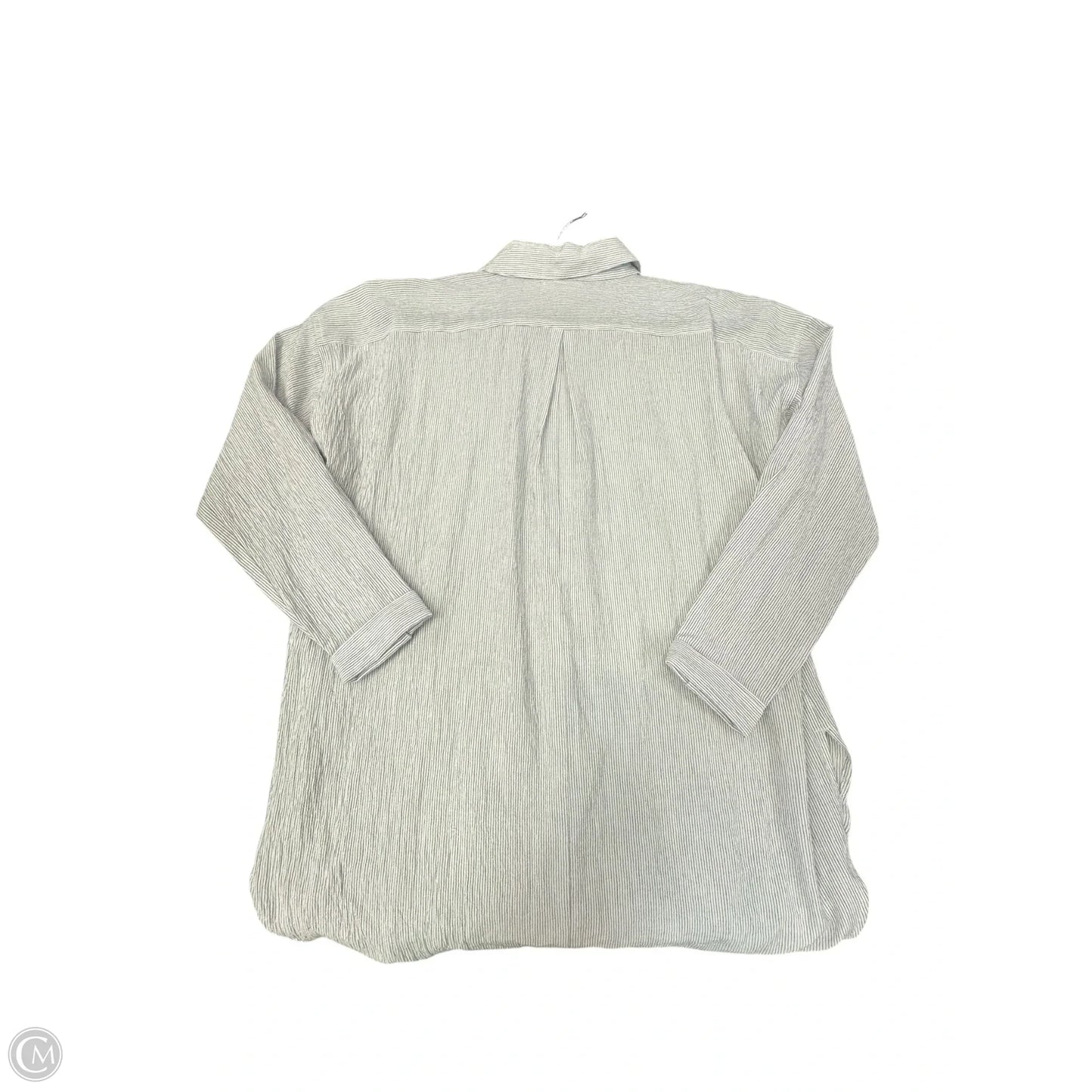 Top Long Sleeve By Eileen Fisher In Striped Pattern, Size: Sp