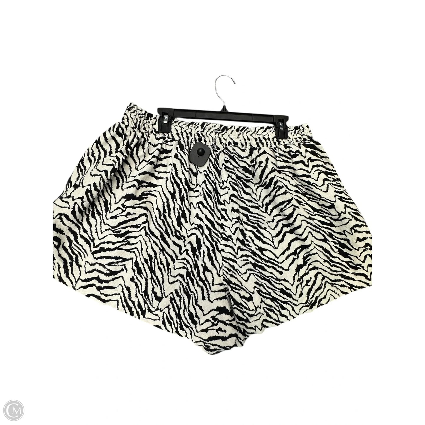 Shorts By Ava & Viv In Zebra Print, Size: 2x