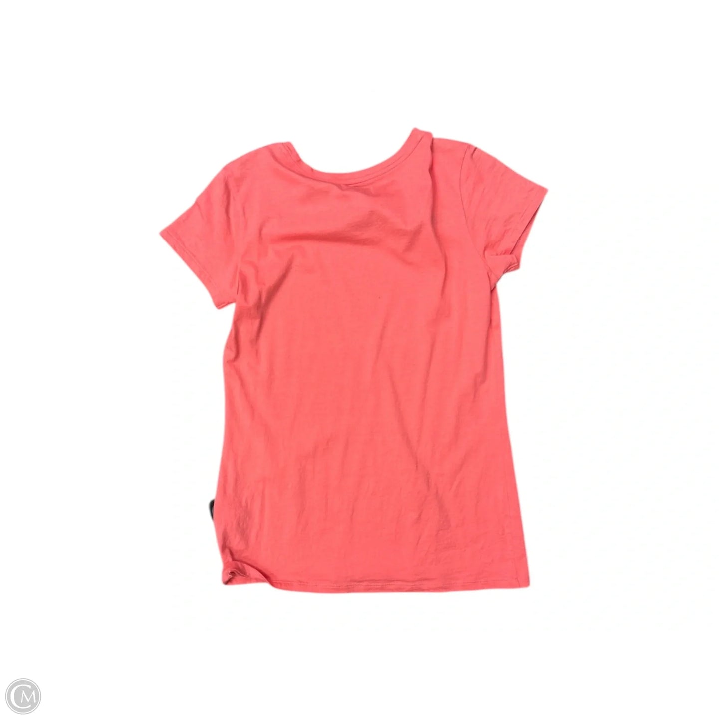 Top Short Sleeve By Nordstrom In Orange, Size: M