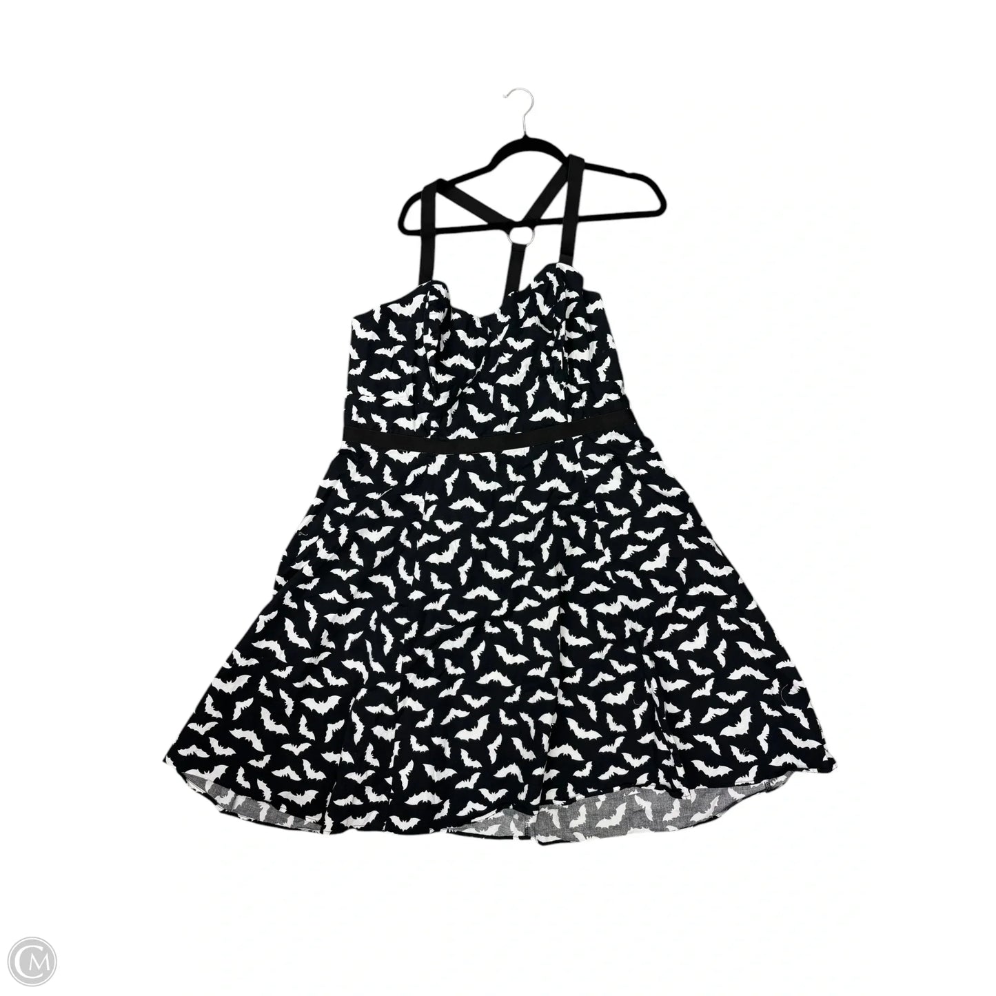 Dress Casual Midi By Clothes Mentor In Black, Size: 22