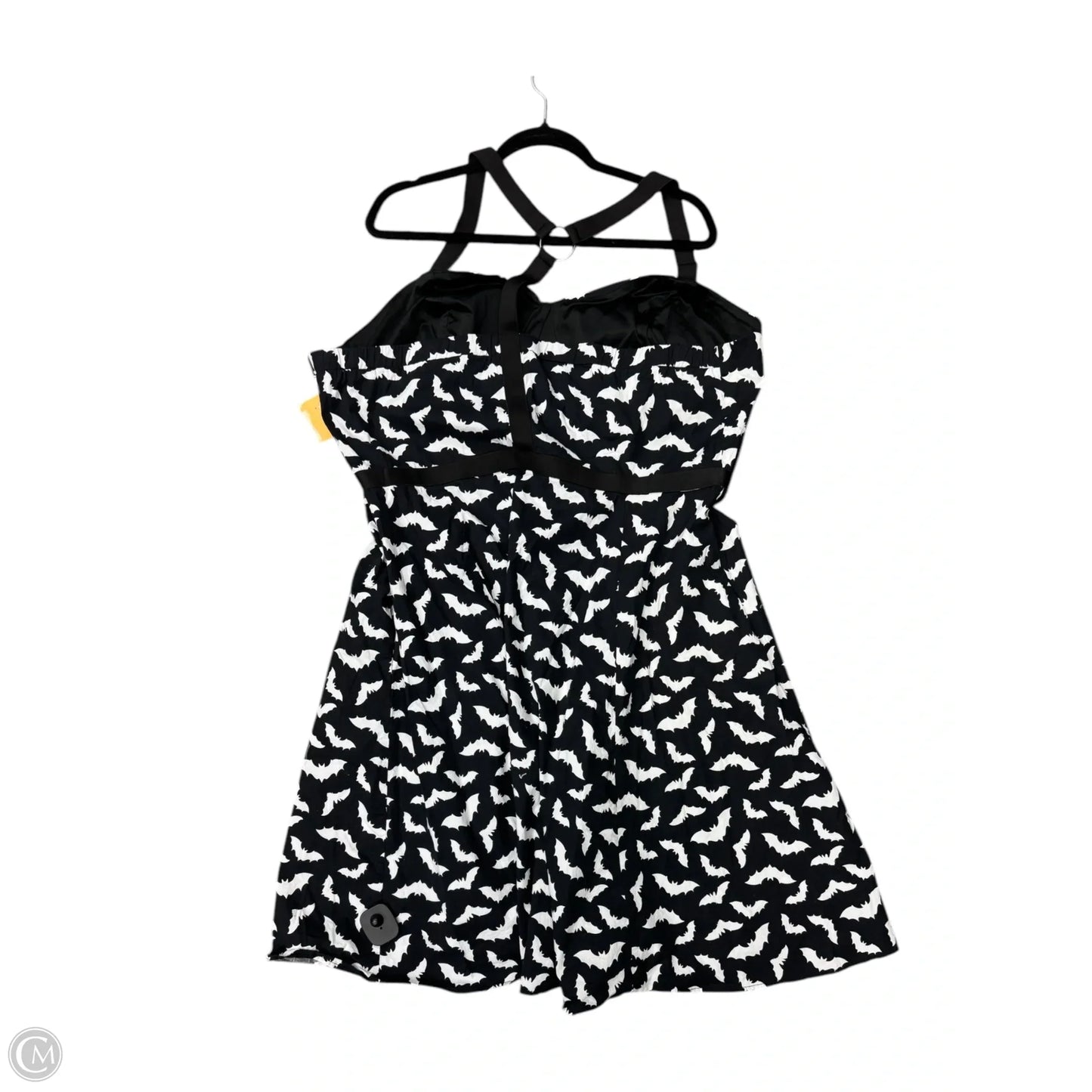Dress Casual Midi By Clothes Mentor In Black, Size: 22