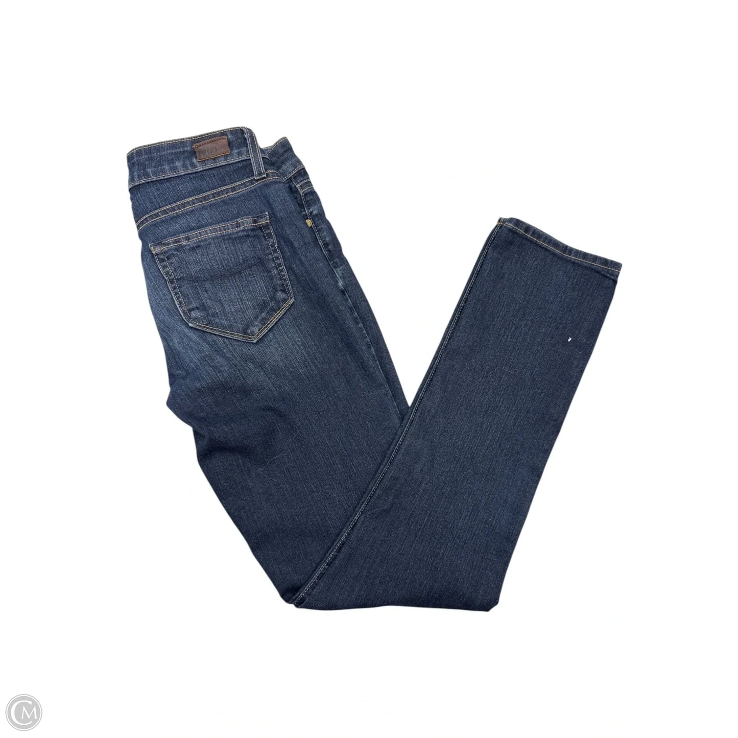 Jeans Skinny By Paige In Blue Denim, Size: 4