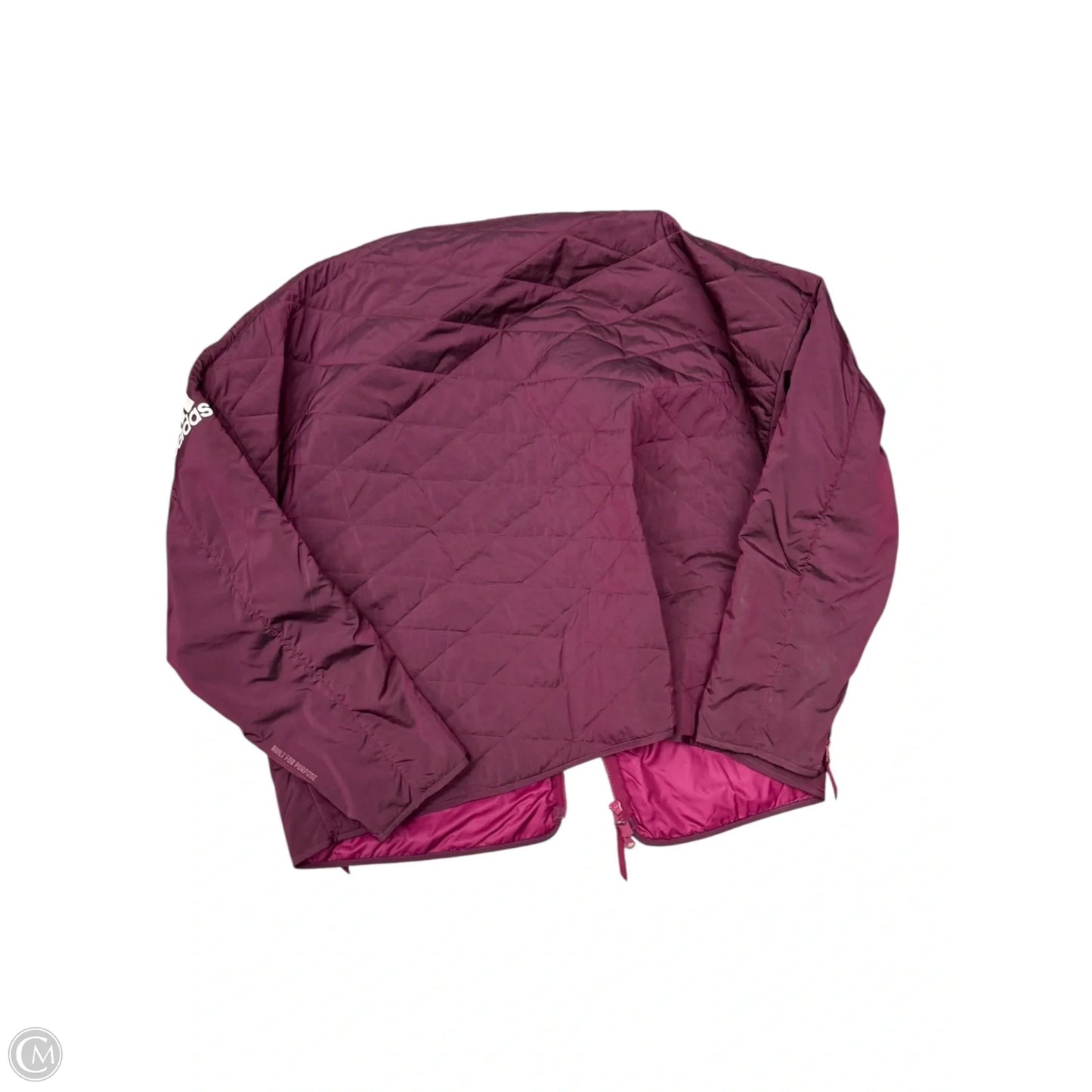 Jacket Puffer & Quilted By Adidas In Purple, Size: Xl