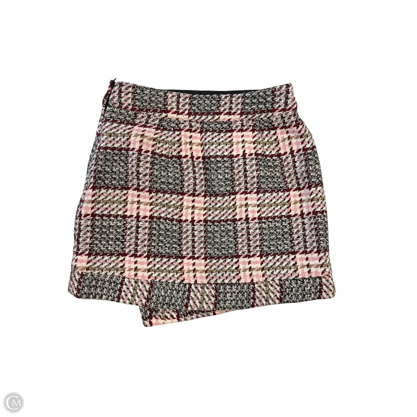 Skirt Mini & Short By Forever 21 In Pink & White, Size: 4