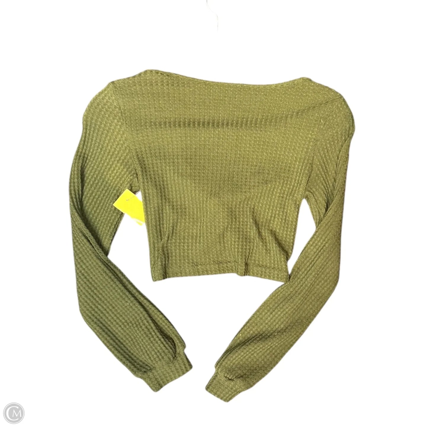 Top Long Sleeve By Clothes Mentor In Green, Size: S