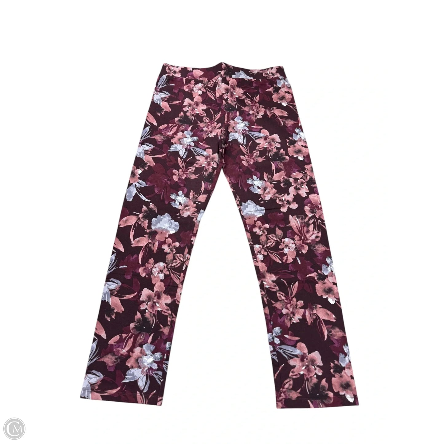 Pants Leggings By Logo In Purple, Size: 8