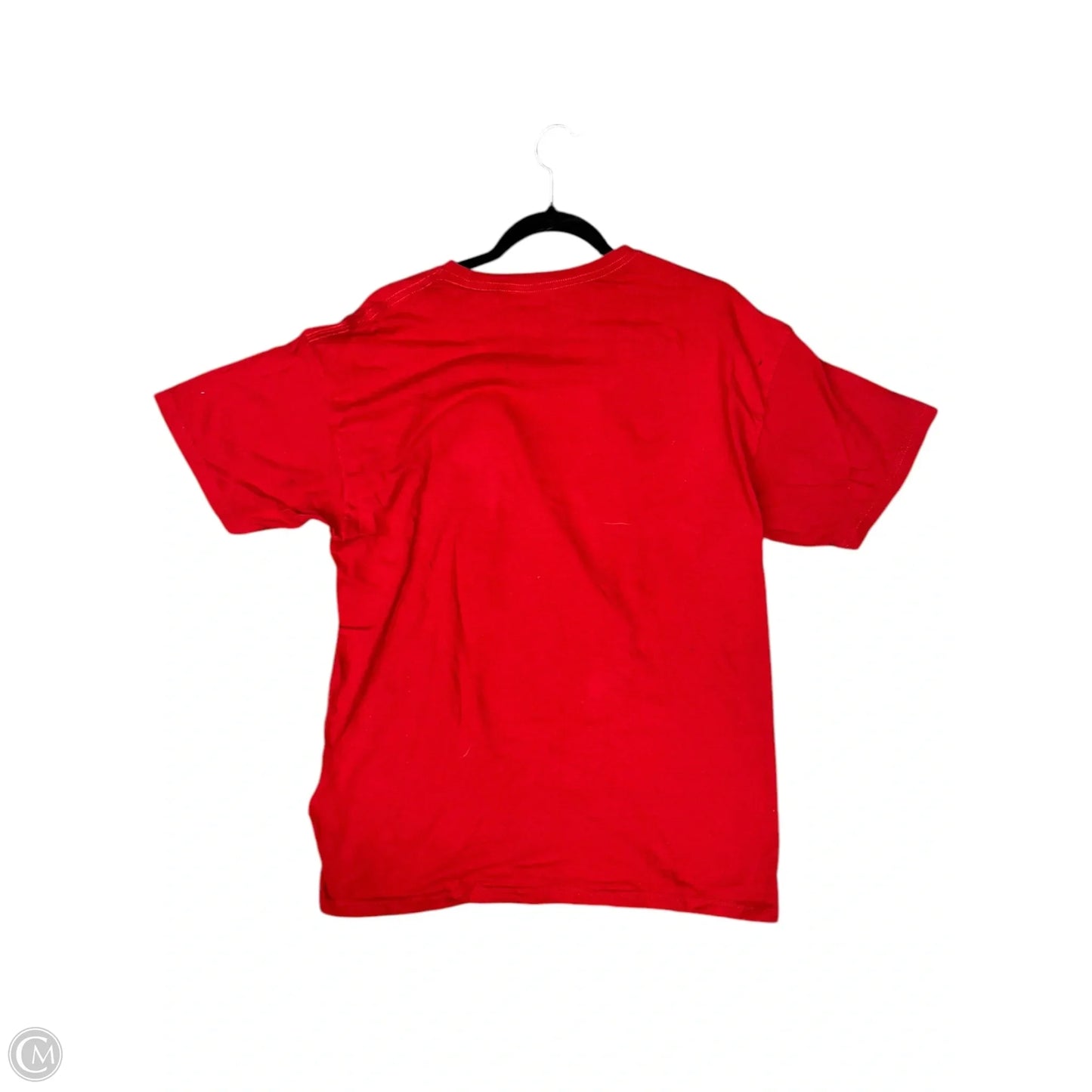 Top Short Sleeve By Fashion Nova In Red, Size: L