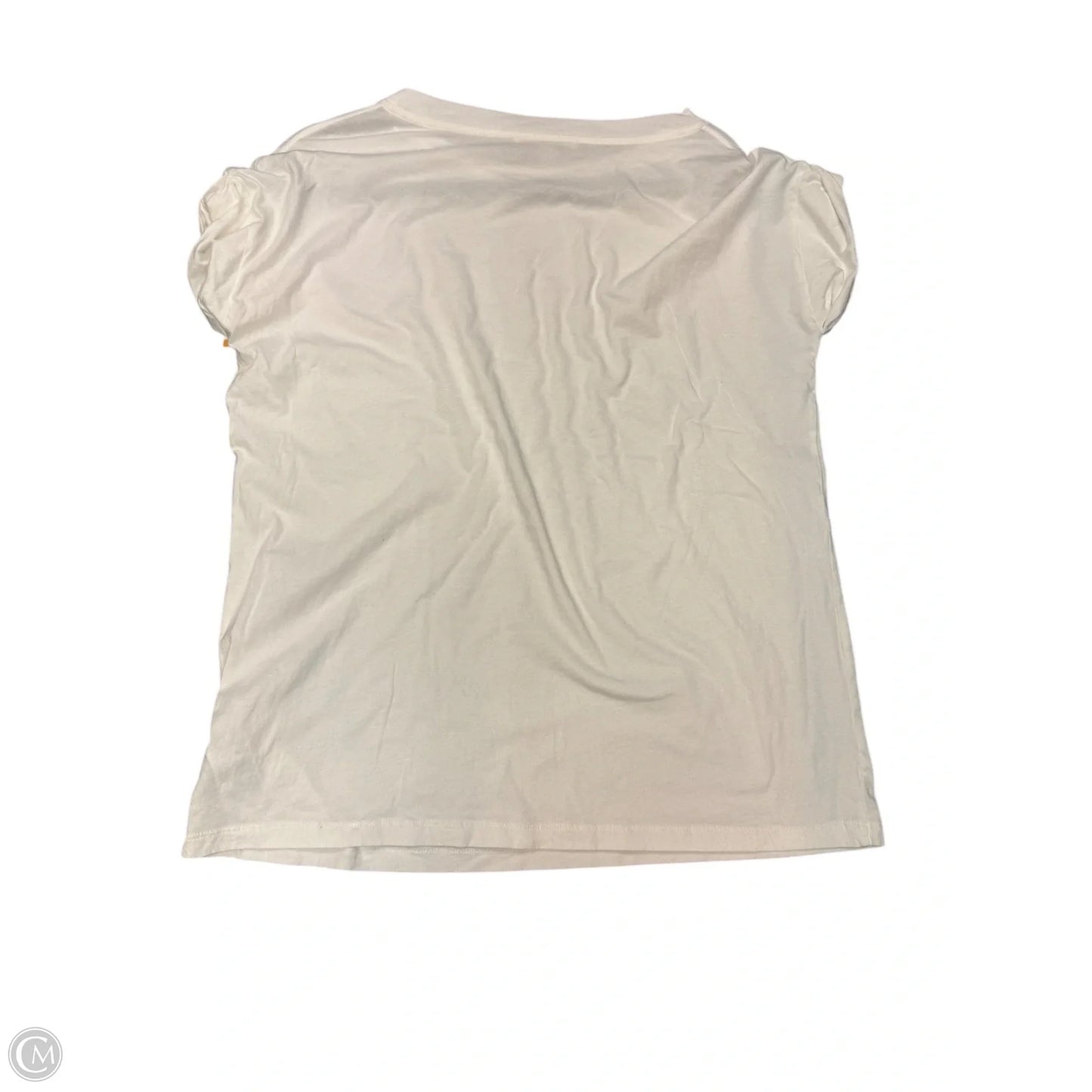 Top Short Sleeve Designer By All Saints In White, Size: M