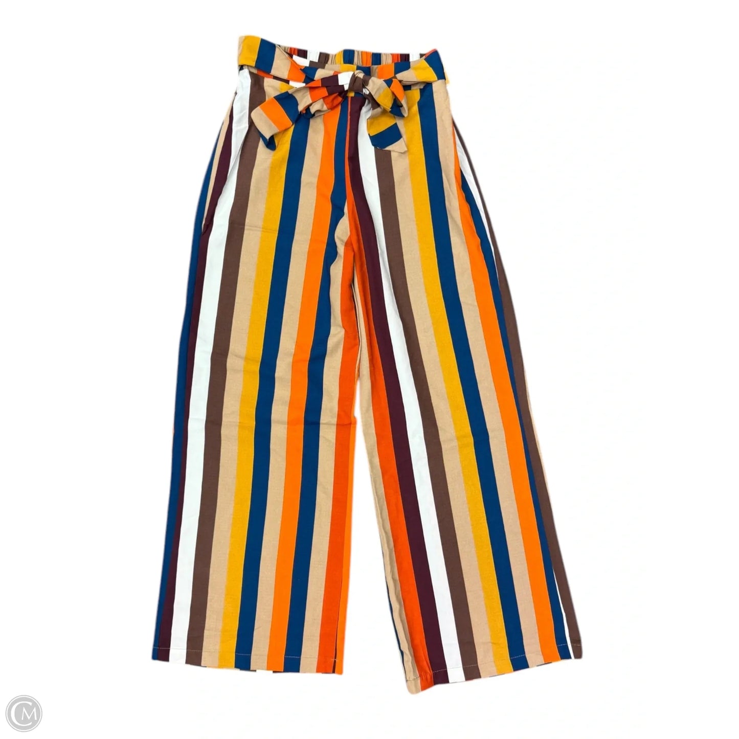 Pants Lounge By Blu Pepper In Striped Pattern, Size: 2