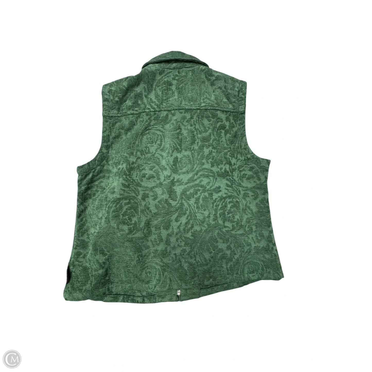 Vest Puffer & Quilted By Christopher And Banks In Green, Size: Xlp