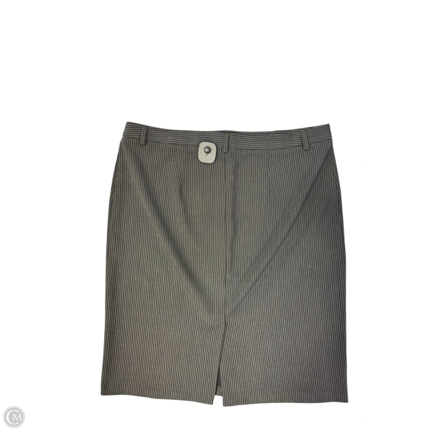 Skirt Midi By Gap In Black, Size: 16