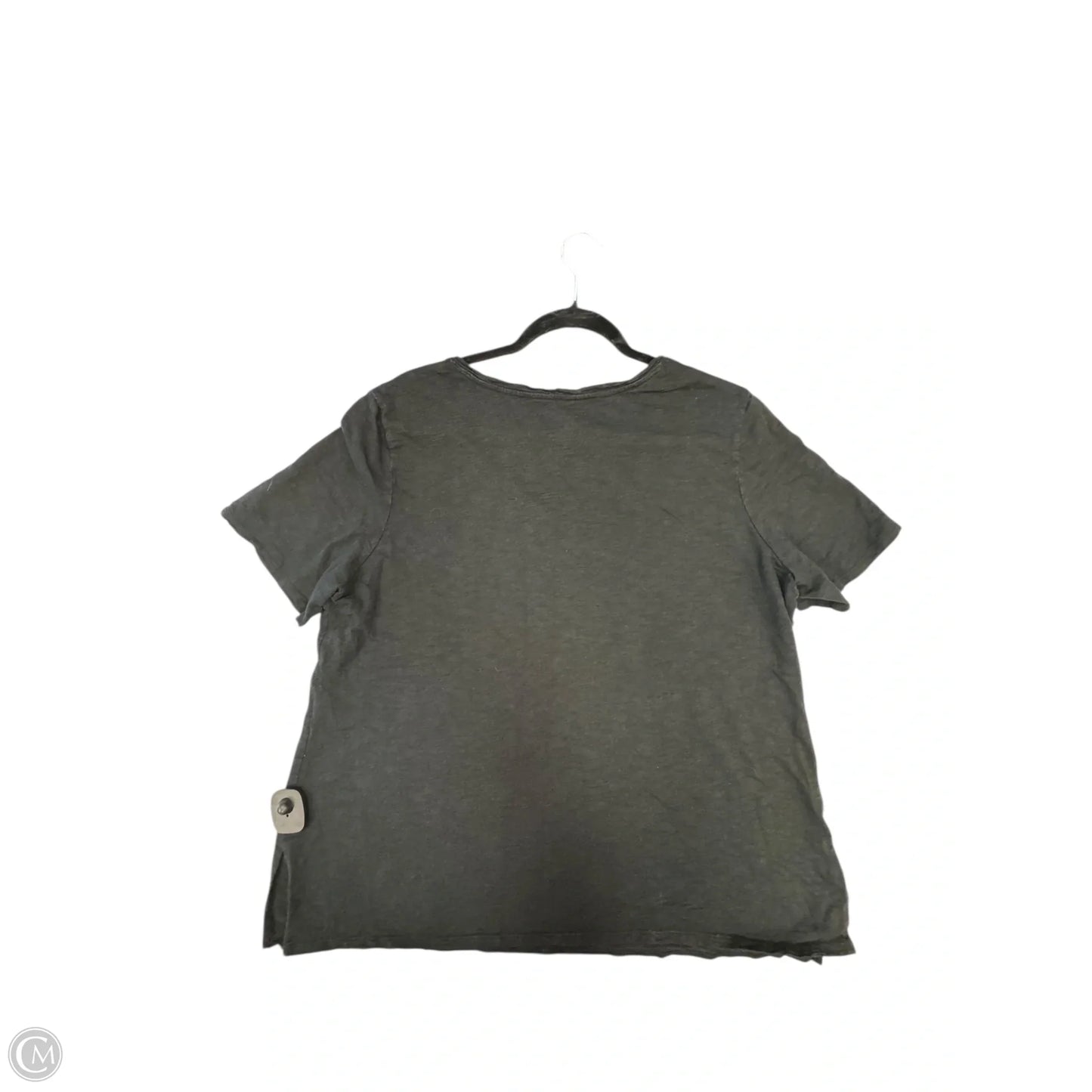 Top Short Sleeve By Chicos In Black, Size: Xl