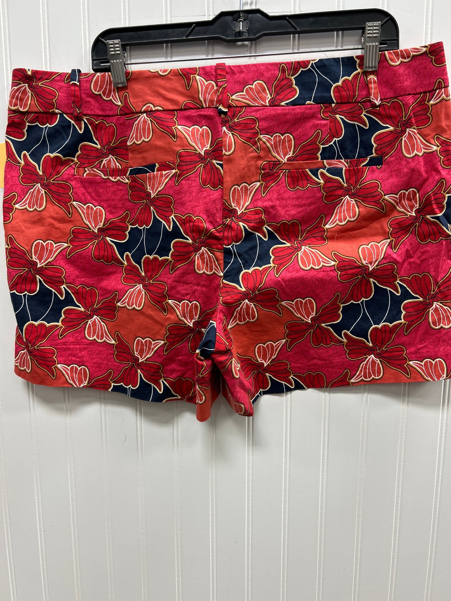 Shorts By Ann Taylor In Floral Print, Size:16