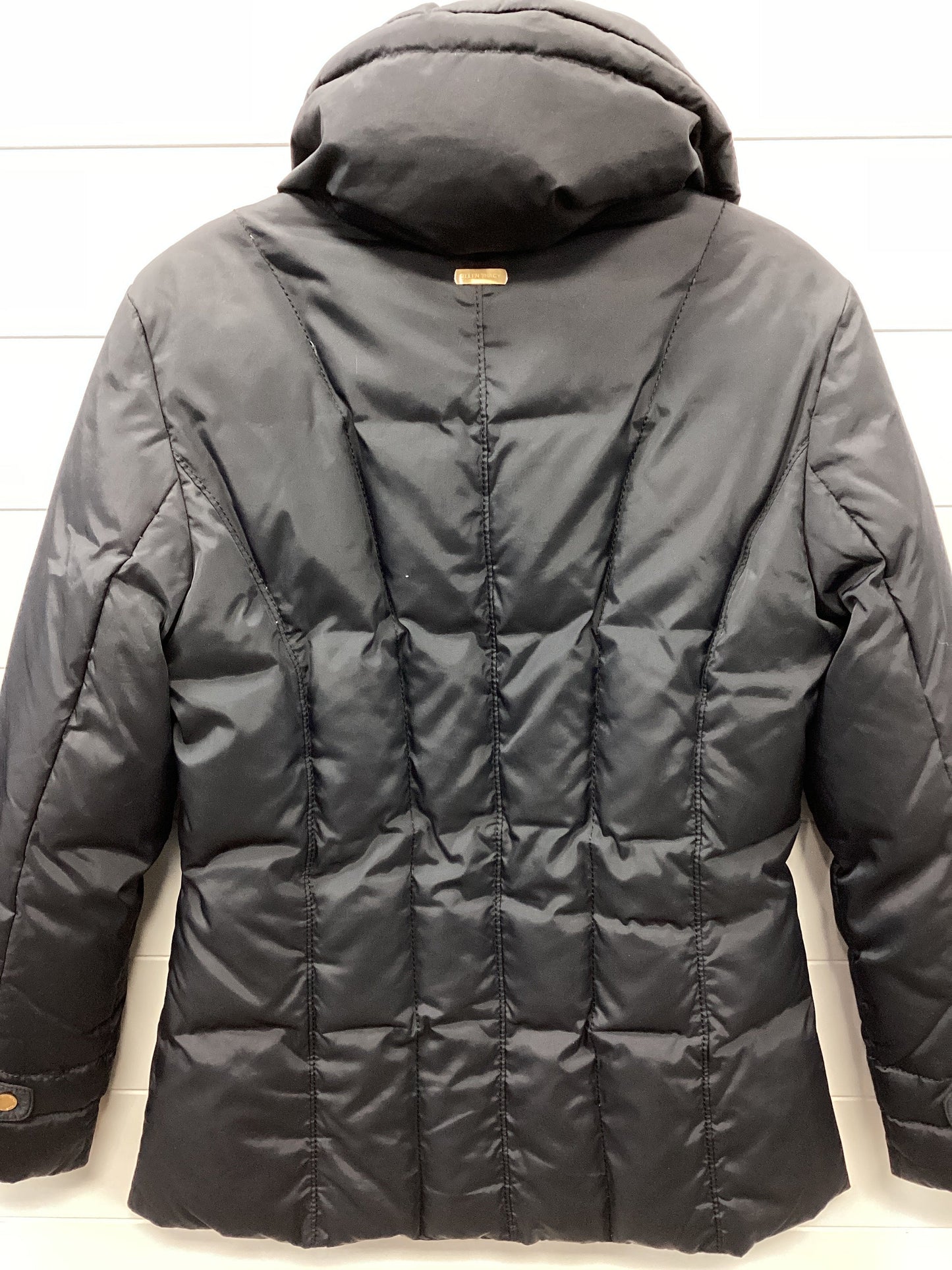 Coat Puffer & Quilted By Ellen Tracy In Black, Size:S
