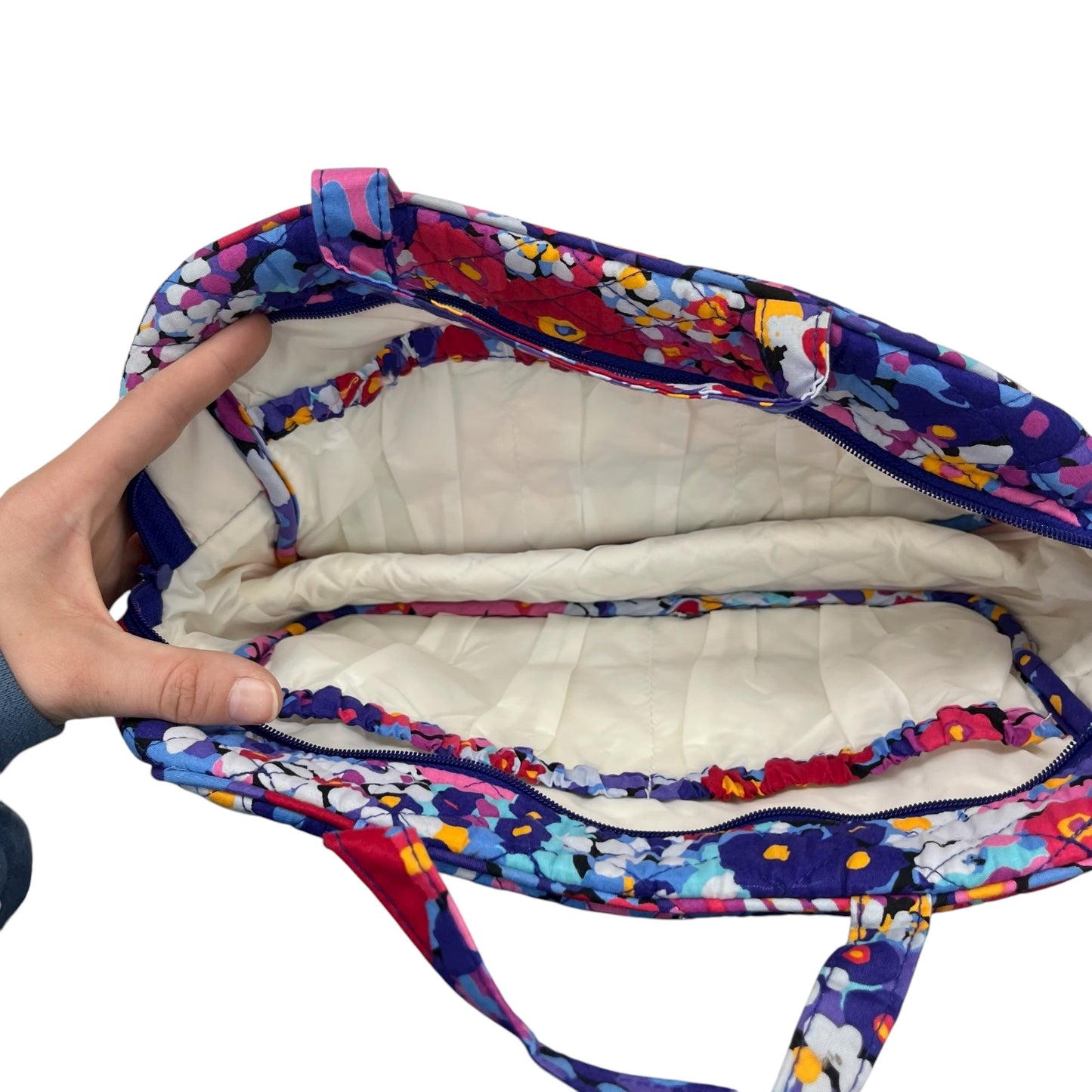 Makeup Bag By Vera Bradley In Multi, Size:Medium