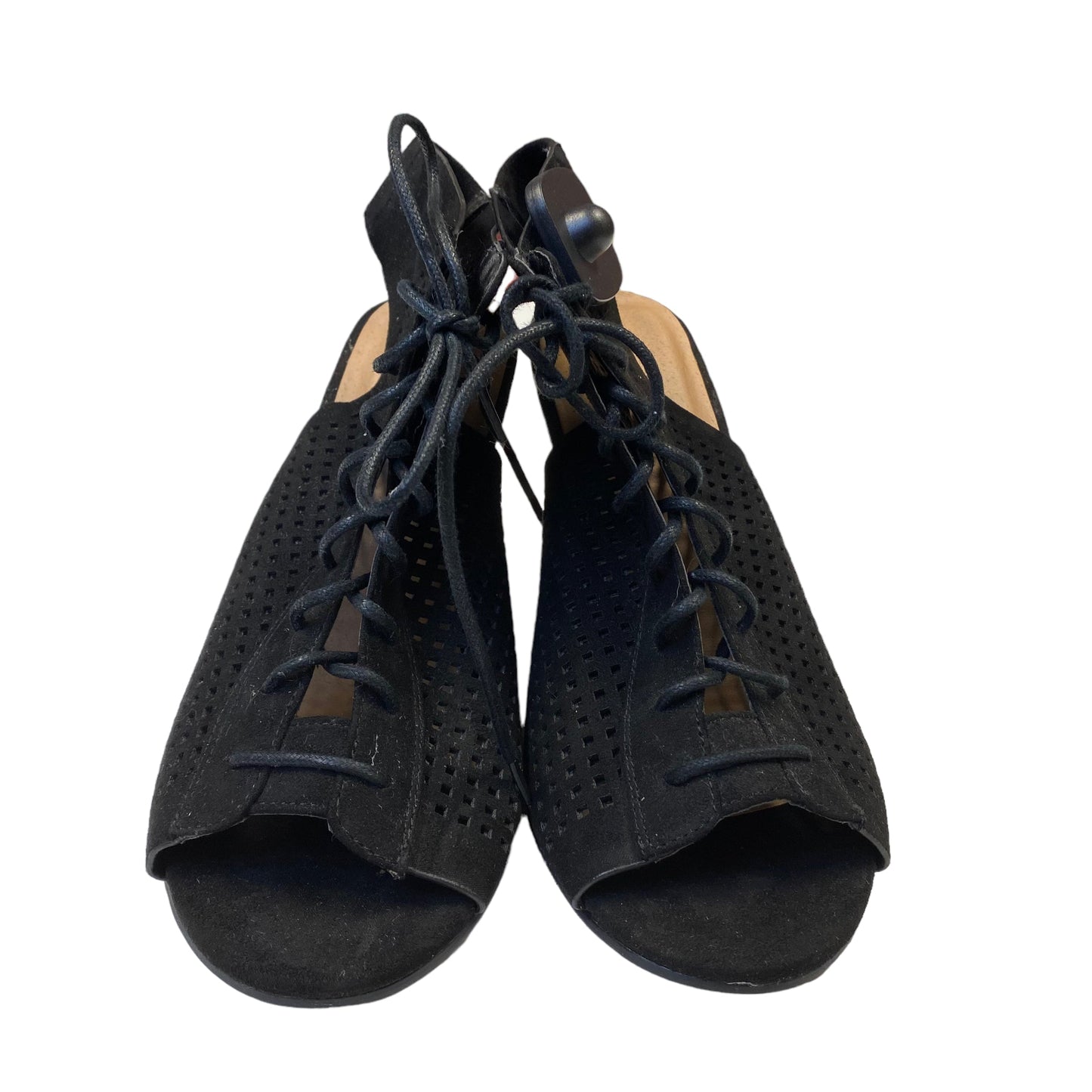 Sandals Heels Block By Torrid Size: 9 Wide