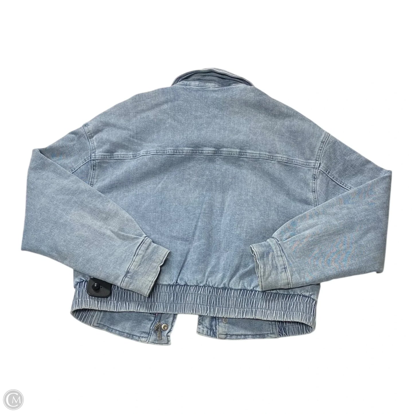 Jacket Denim By Avec Les Filles In Blue Denim, Size: S