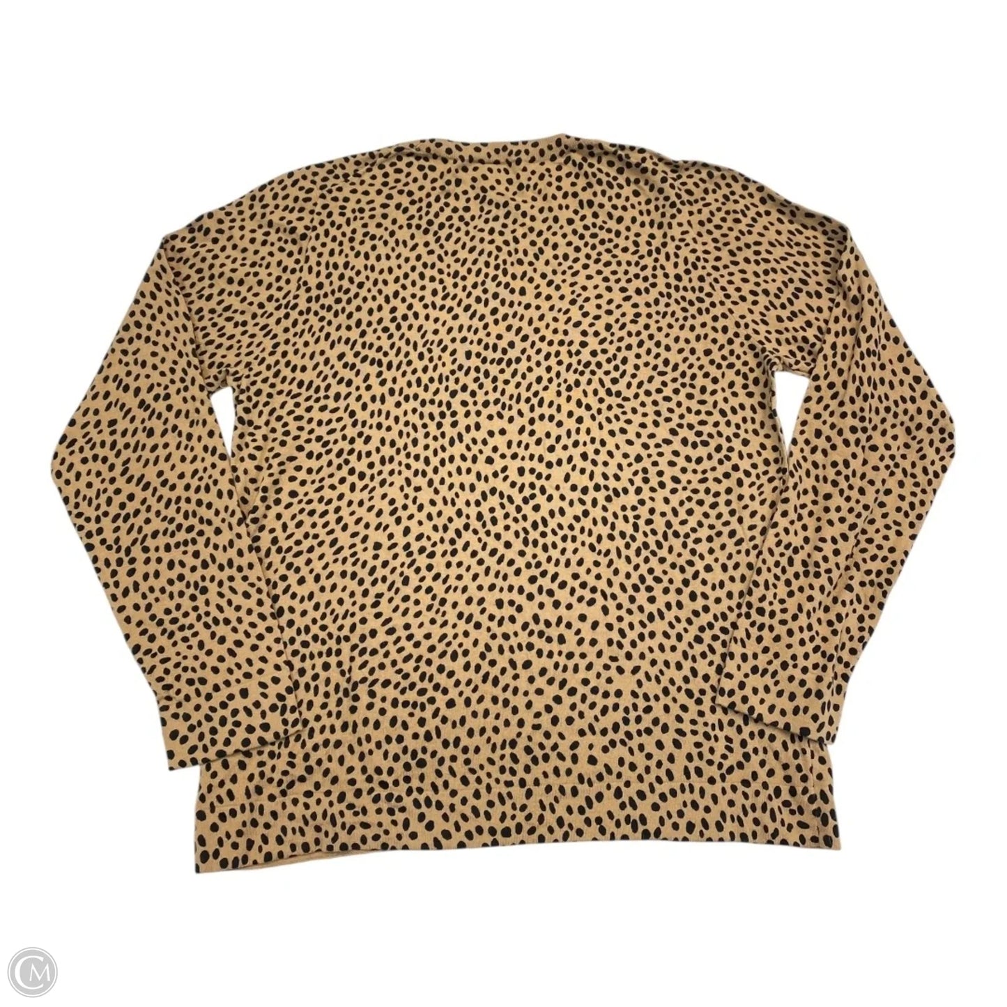 Sweater By J. Crew In Animal Print, Size: Xl