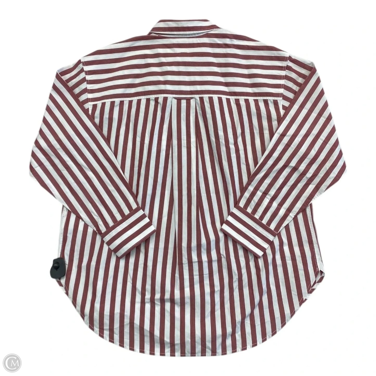 Top Long Sleeve By J. Crew In Striped Pattern, Size: S