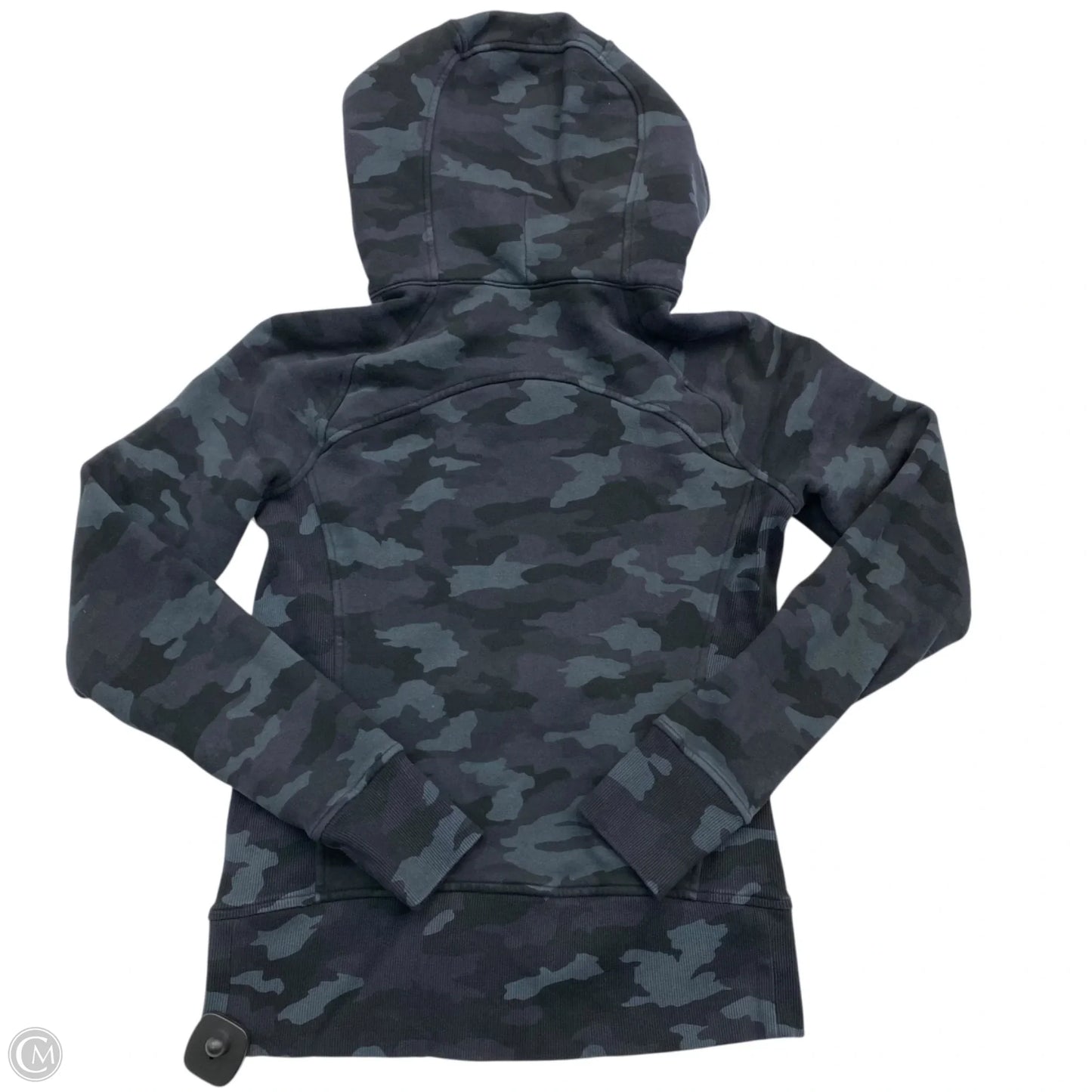 Athletic Jacket By Lululemon In Camouflage Print, Size: 8