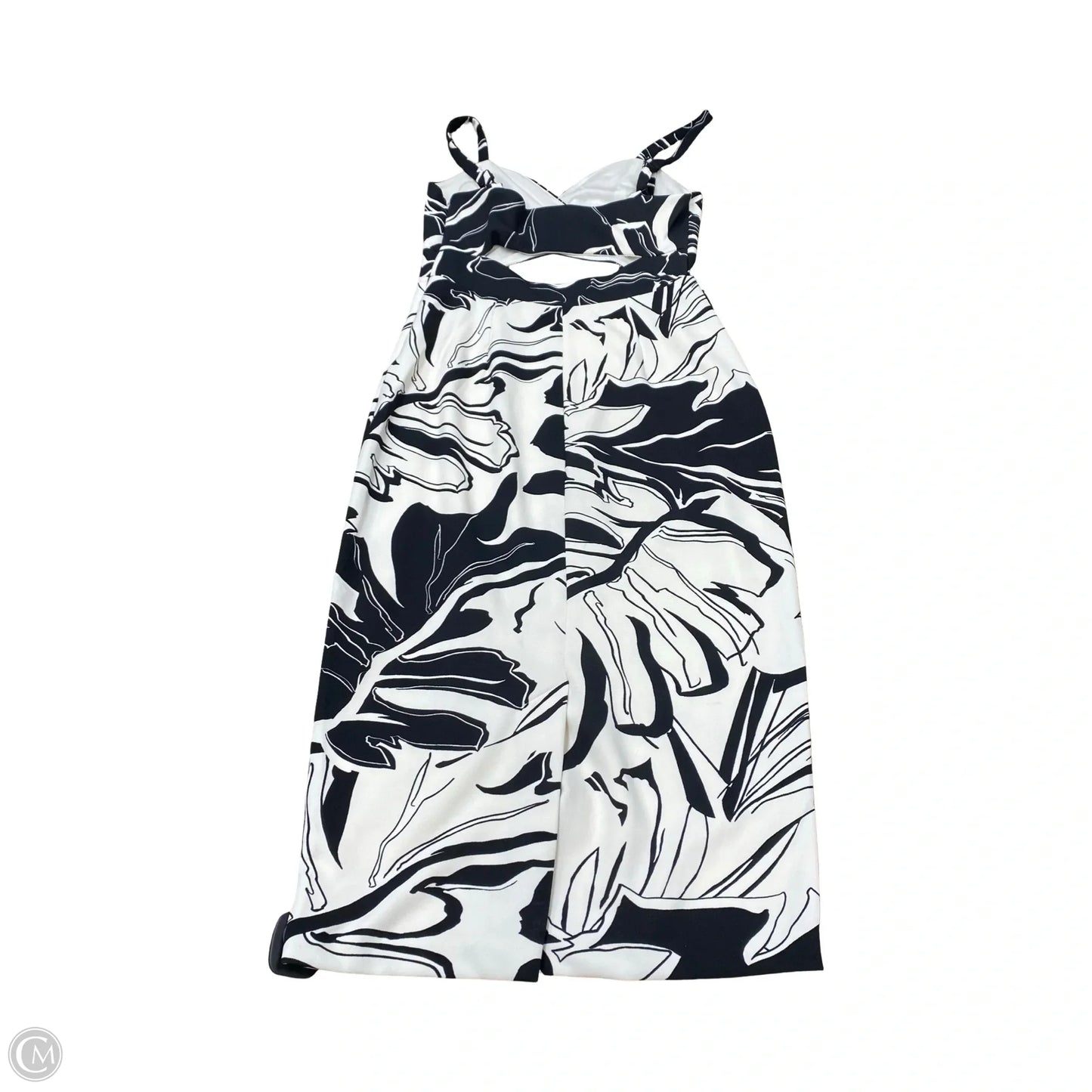 Dress Casual Midi By Express In Black & White, Size: S