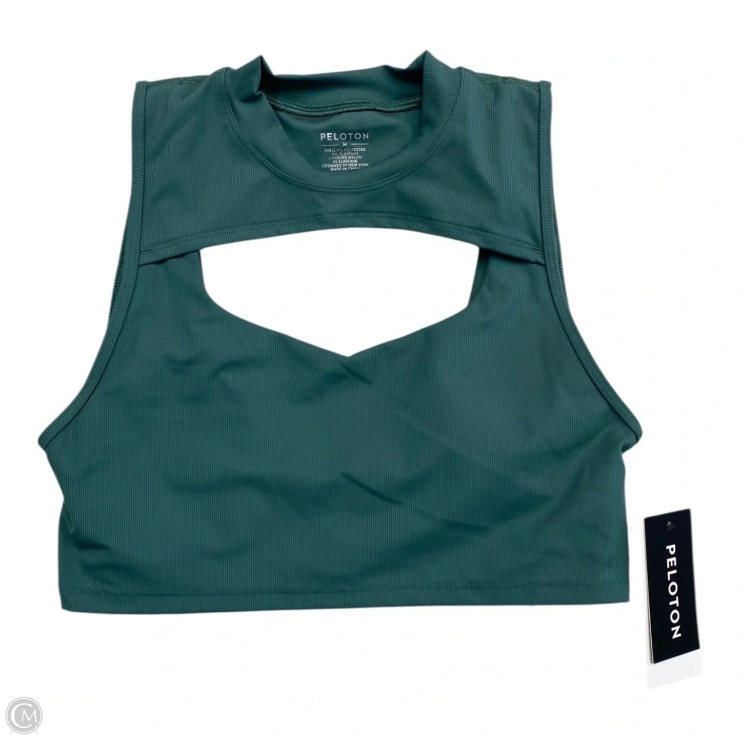 Athletic Tank Top By Cmc In Green, Size: M
