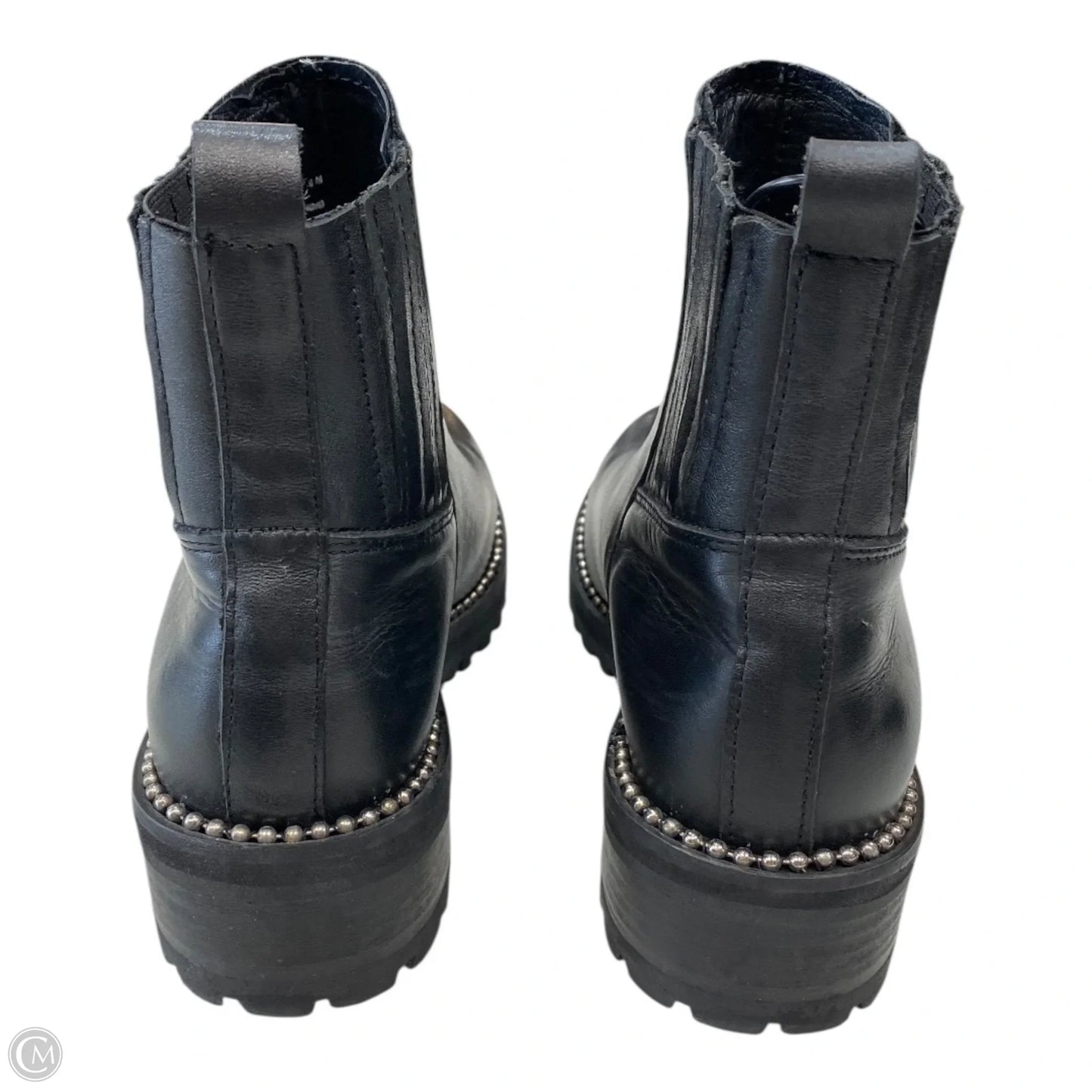 Boots Ankle Flats By Steve Madden In Black, Size: 7.5