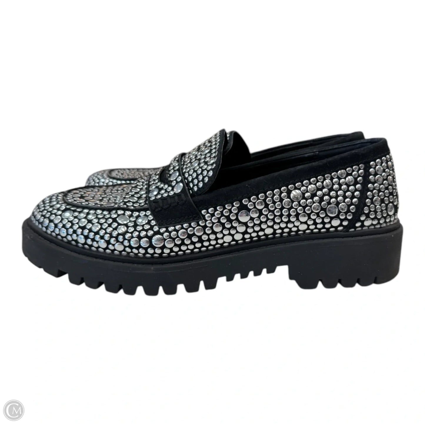 Shoes Flats By AZALEA WANG In Silver, Size: 11