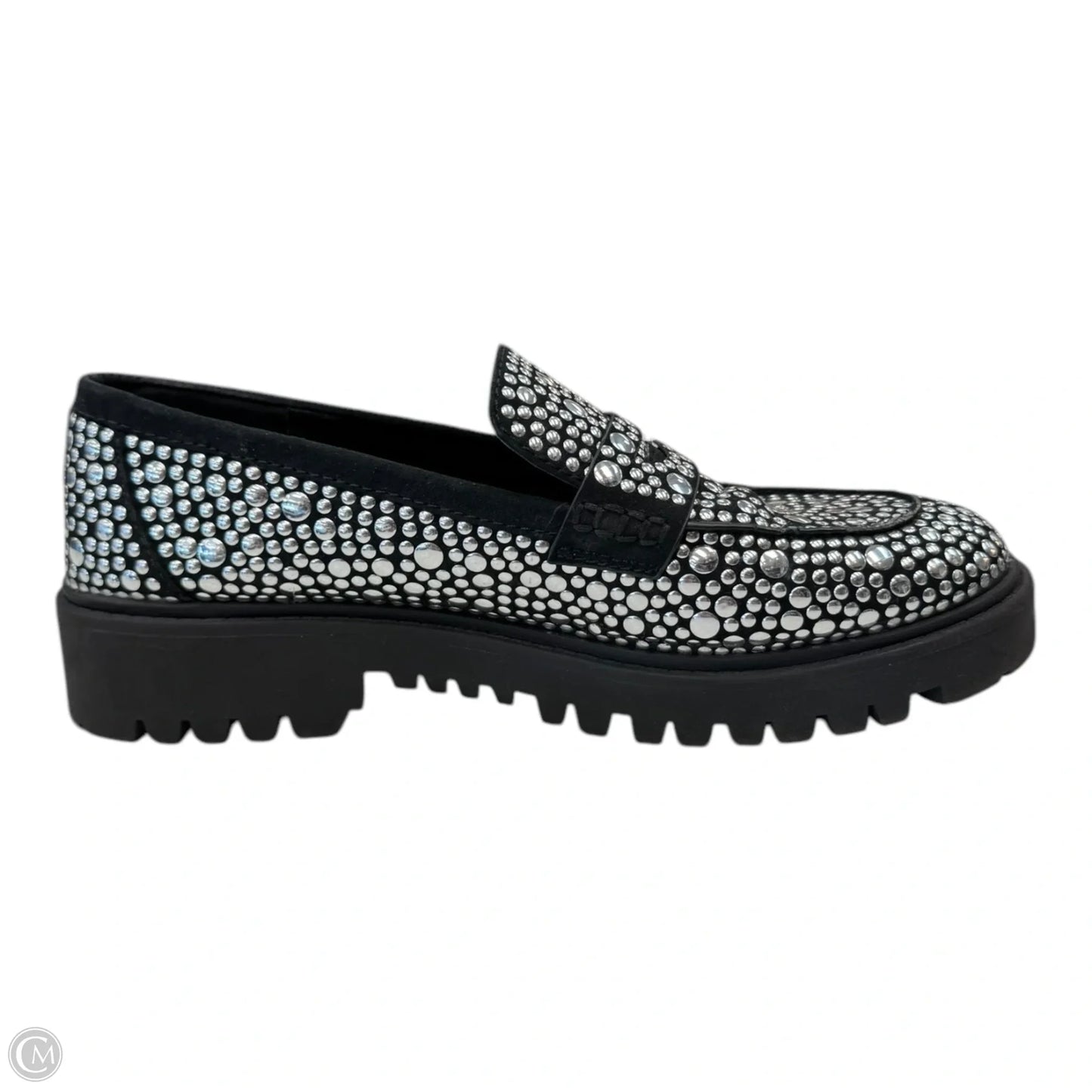 Shoes Flats By AZALEA WANG In Silver, Size: 11