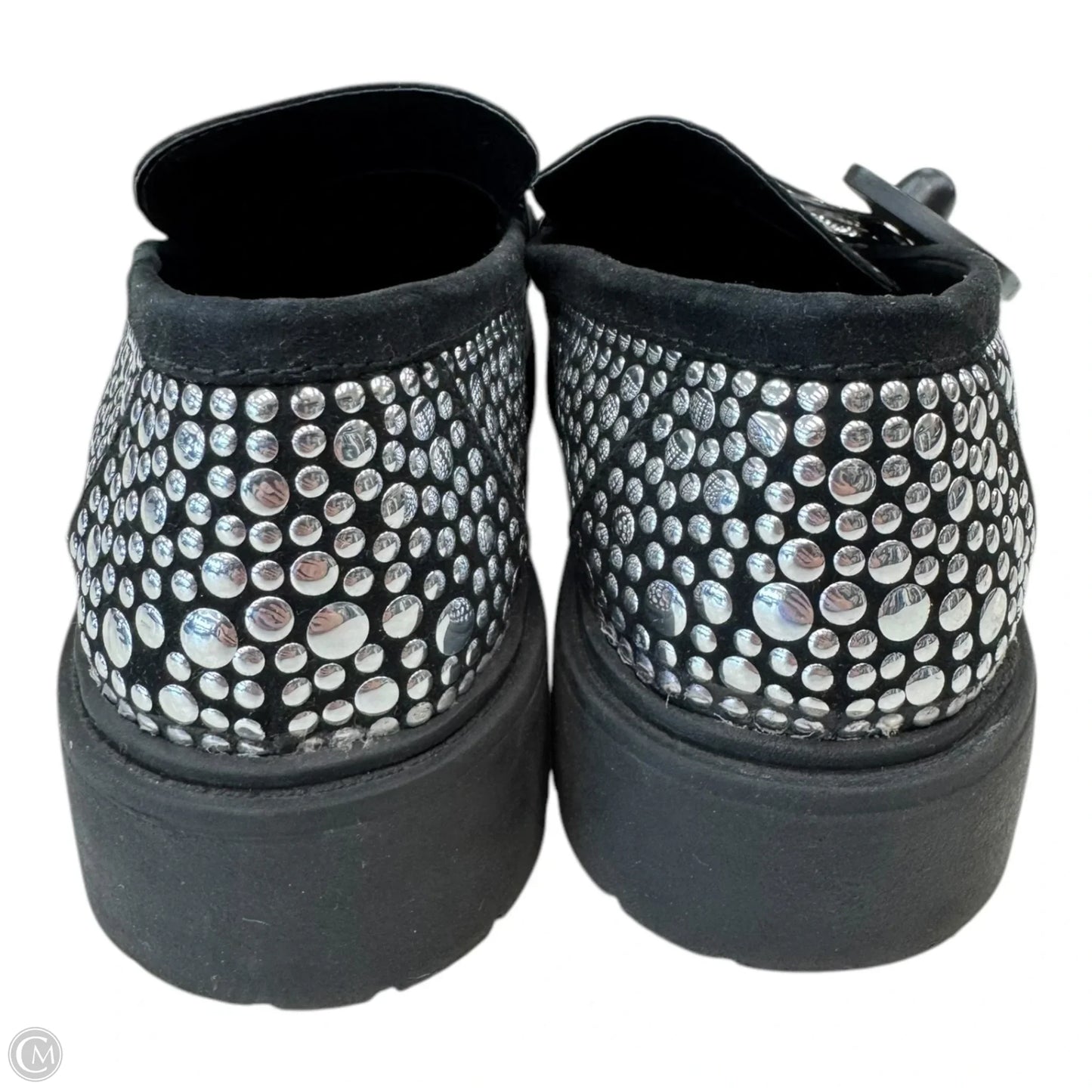 Shoes Flats By AZALEA WANG In Silver, Size: 11