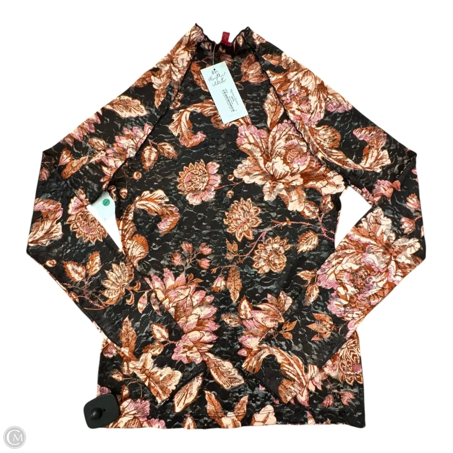 Top Long Sleeve By Flying Tomato In Multi-colored, Size: S
