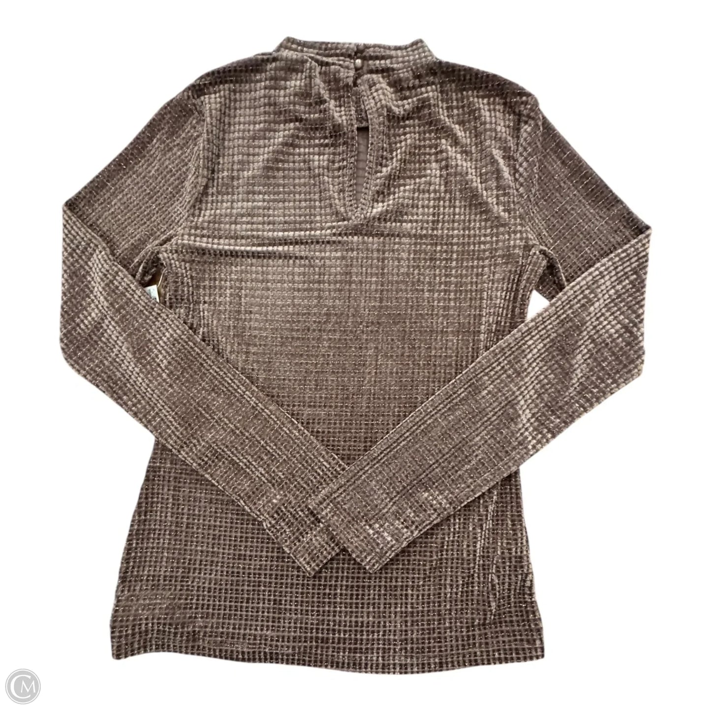 Top Long Sleeve By BALTIC TBORN In Brown, Size: S