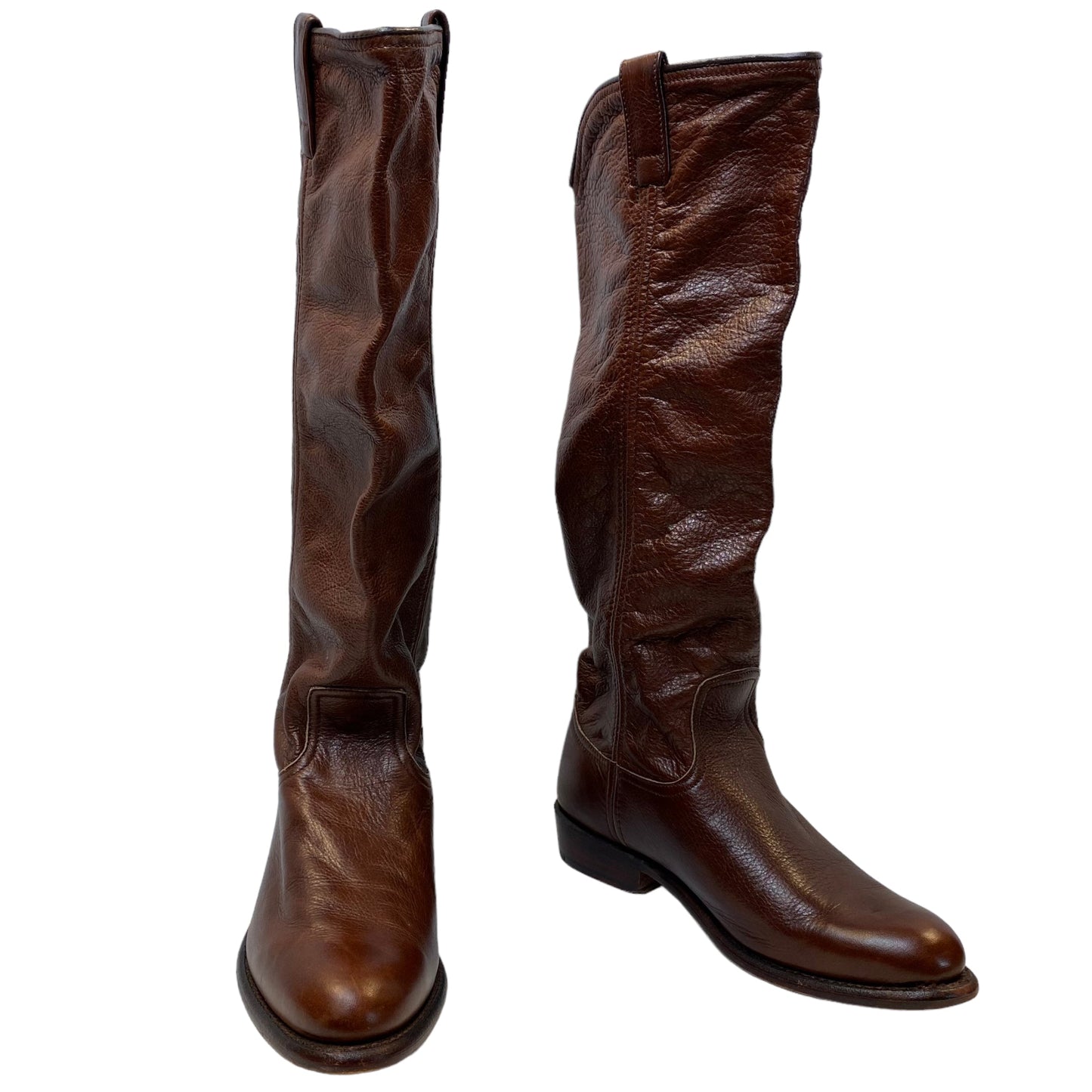 Boots Knee Heels By Frye Size: 6