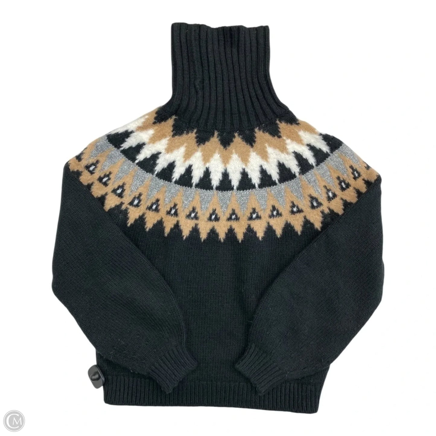 Sweater By Ann Taylor In Black & Brown, Size: Xs