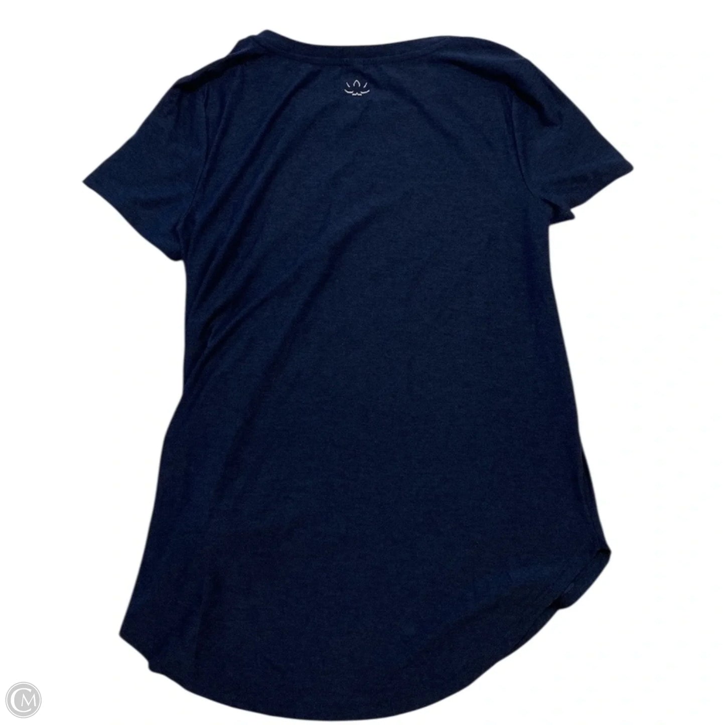Athletic Top Short Sleeve By Beyond Yoga In Navy, Size: Xs