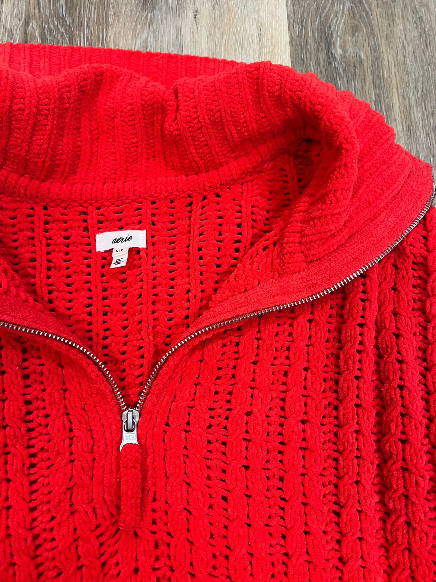 Sweater By Aerie In Red, Size: S