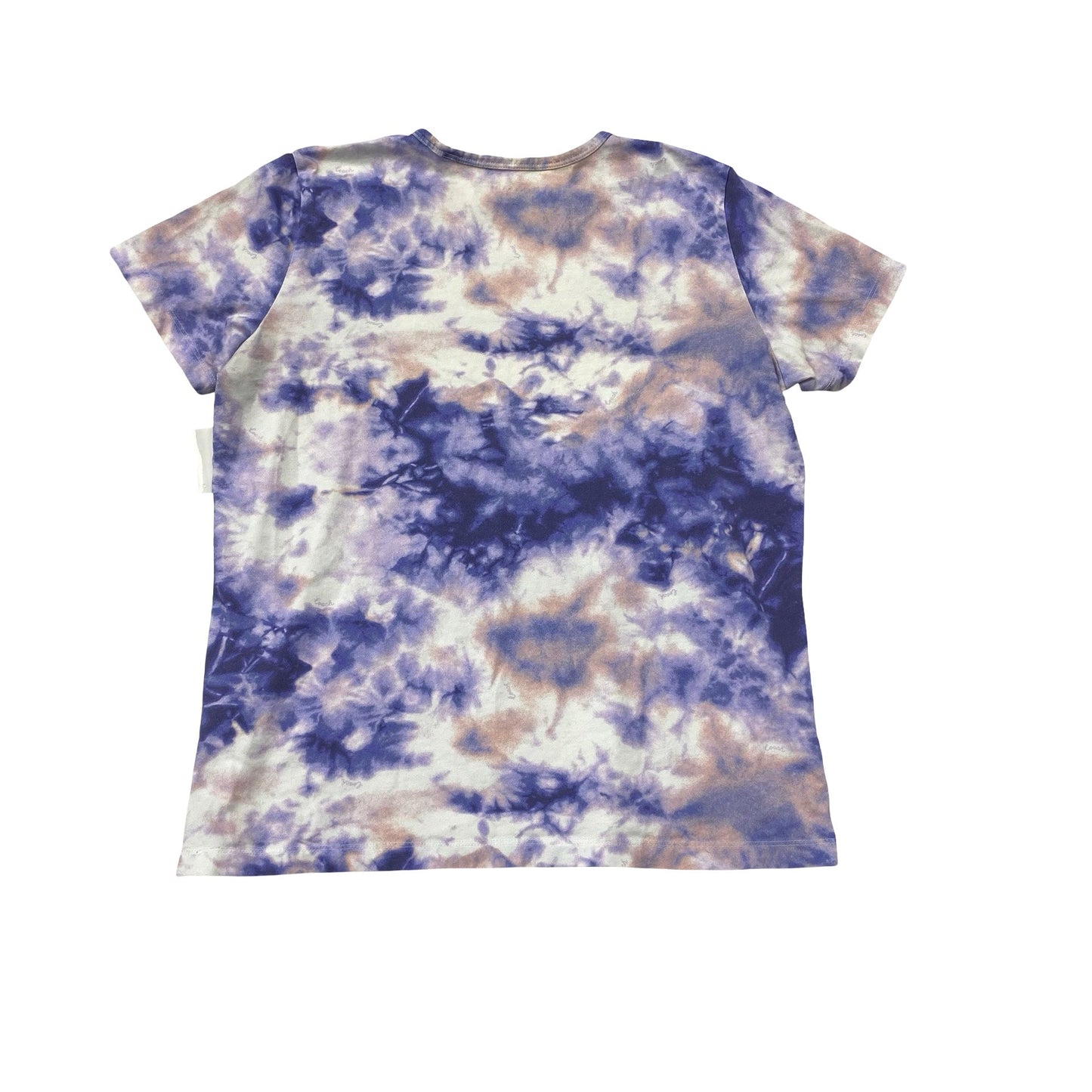 Top Ss Designer By Coach In Tie Dye Print, Size:M