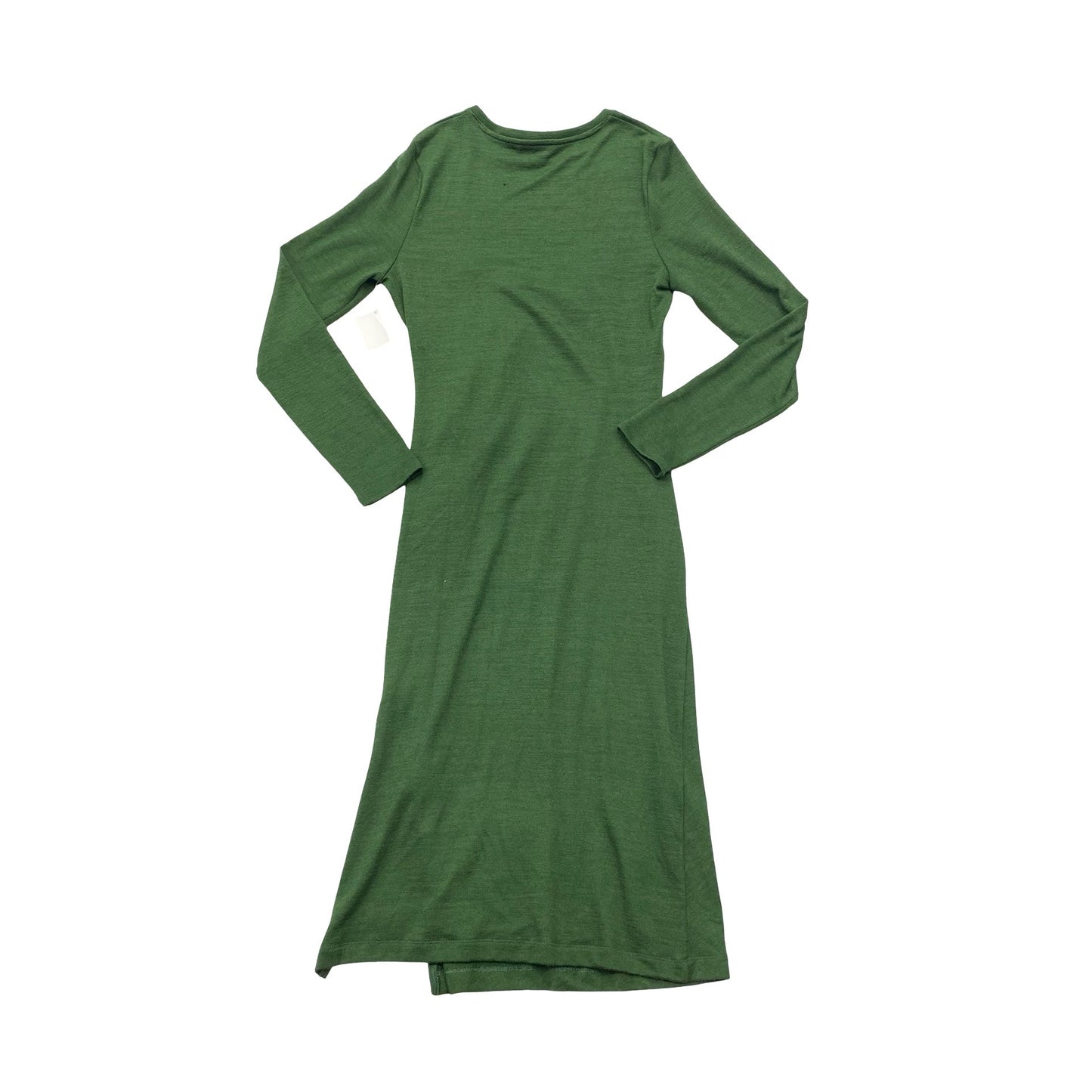 Dress Casual Midi By Banana Republic In Green, Size:S